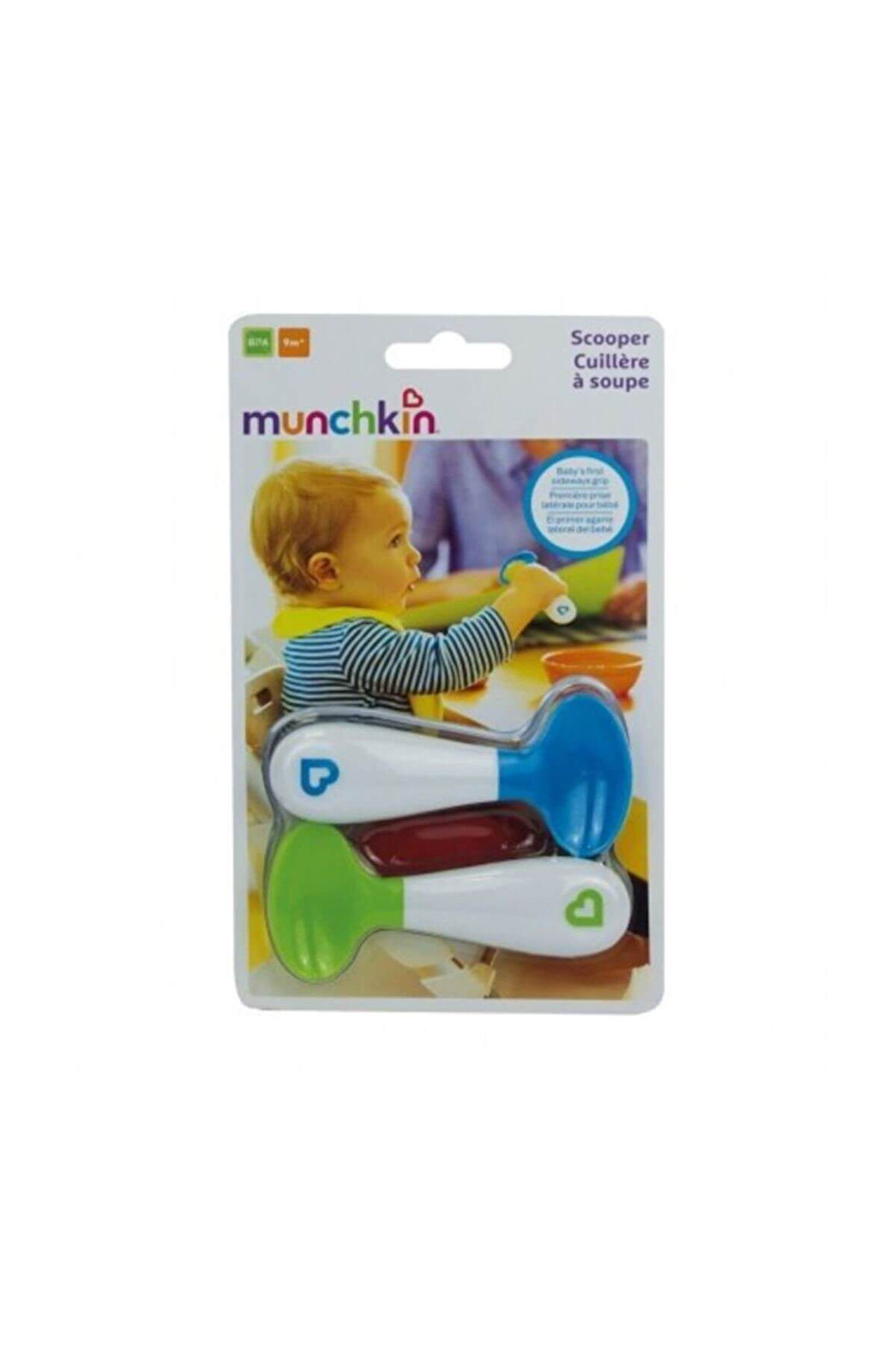 Munchkin Munchkin Scooper Spoon Pembe/Mor 2li