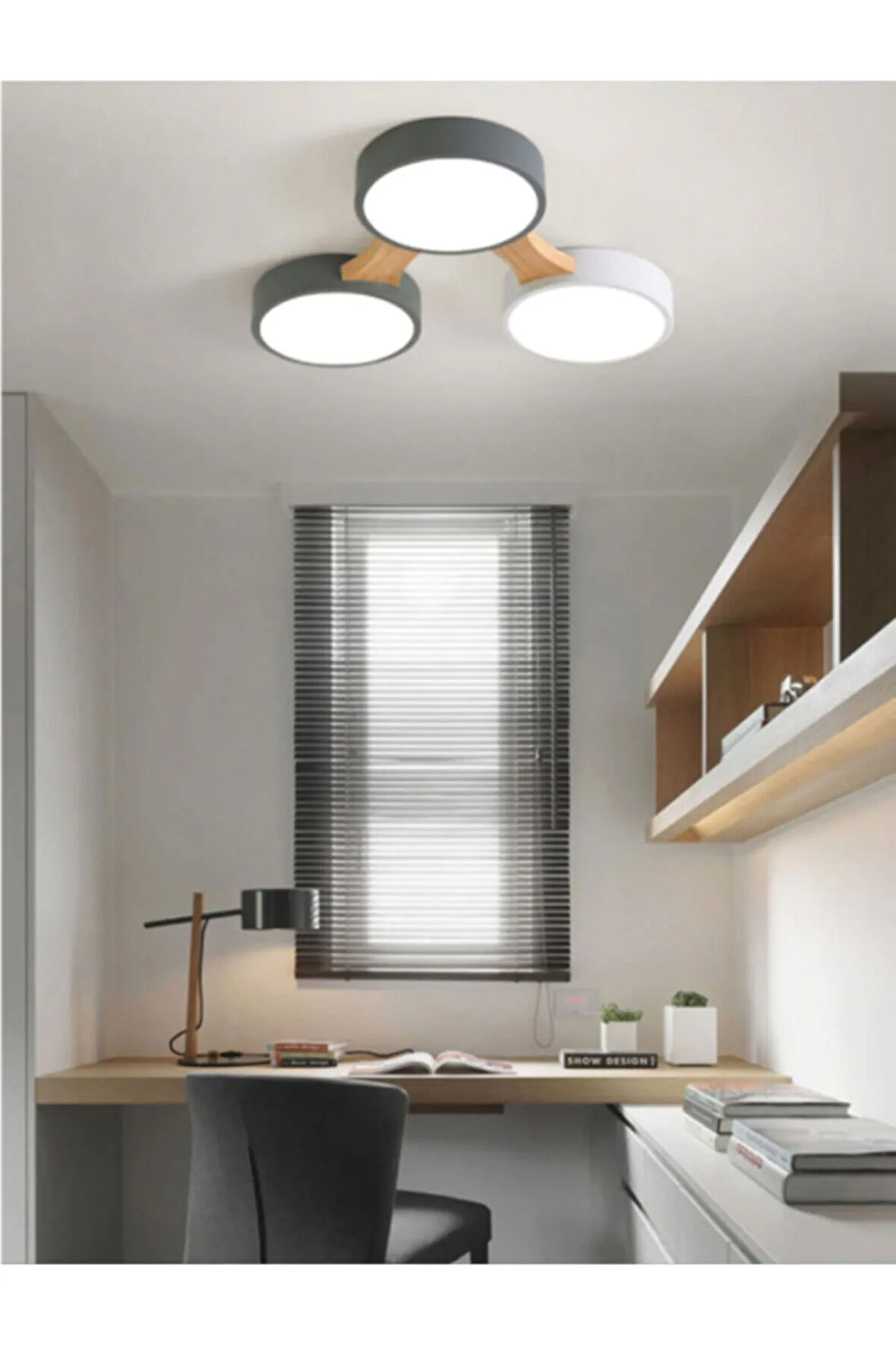 Minimalist Modern Led 3’lü Avize
