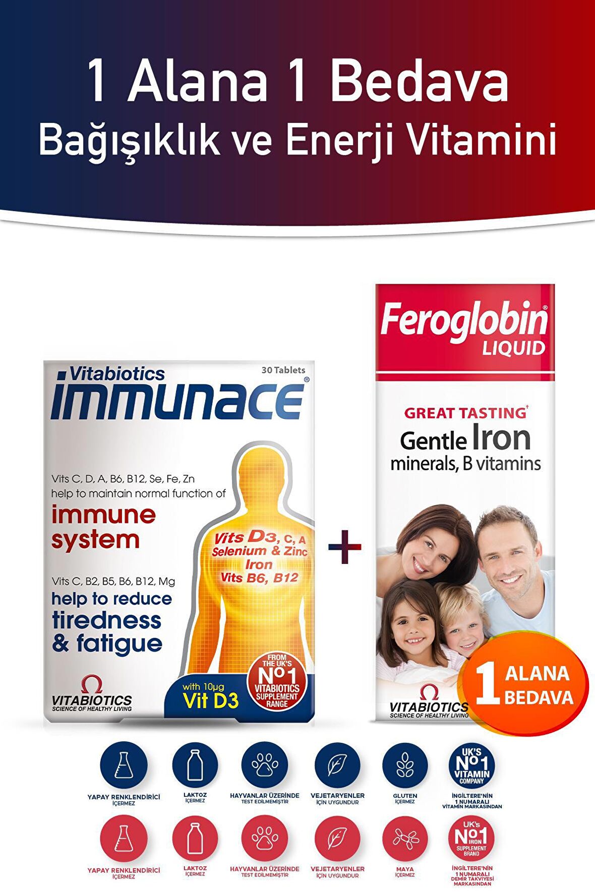 Immunace + Feroglobin Liquid