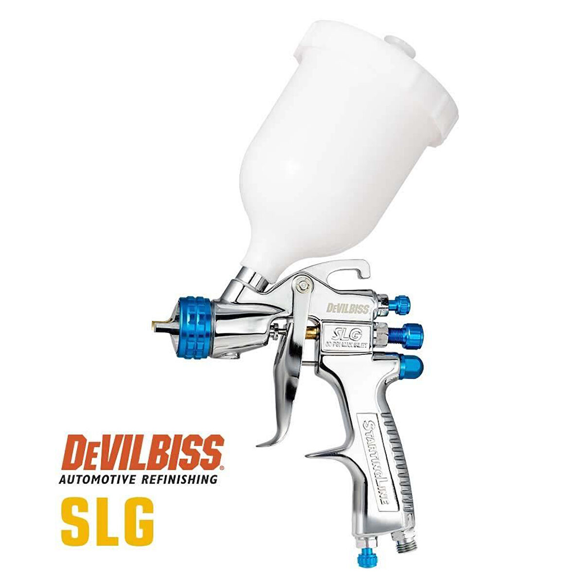 Devilbiss SLG Boya Tabancası - Üstten Depo 1.3 mm