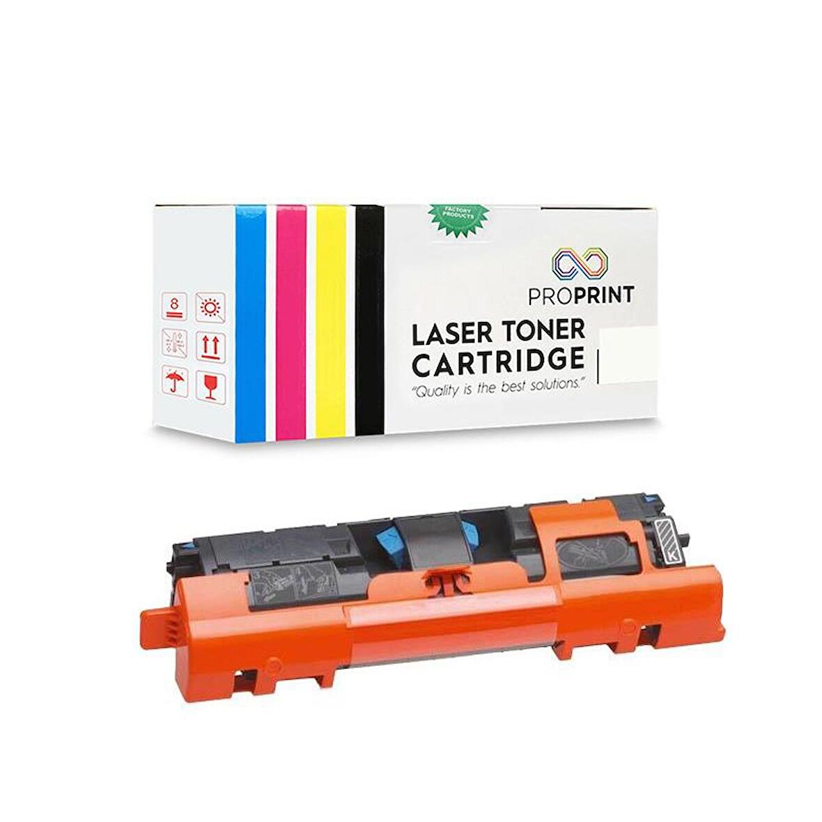 HP 122A-Q3962A 4.000 Sayfa Sarı Muadil Toner-2550-2800-2820-2830