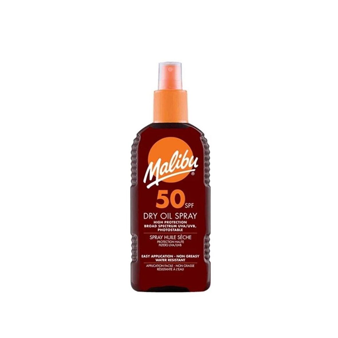 Malibu Güneş Koruyucu Dry Oil Bronzlaştırıcı Sprey SPF50 200ML