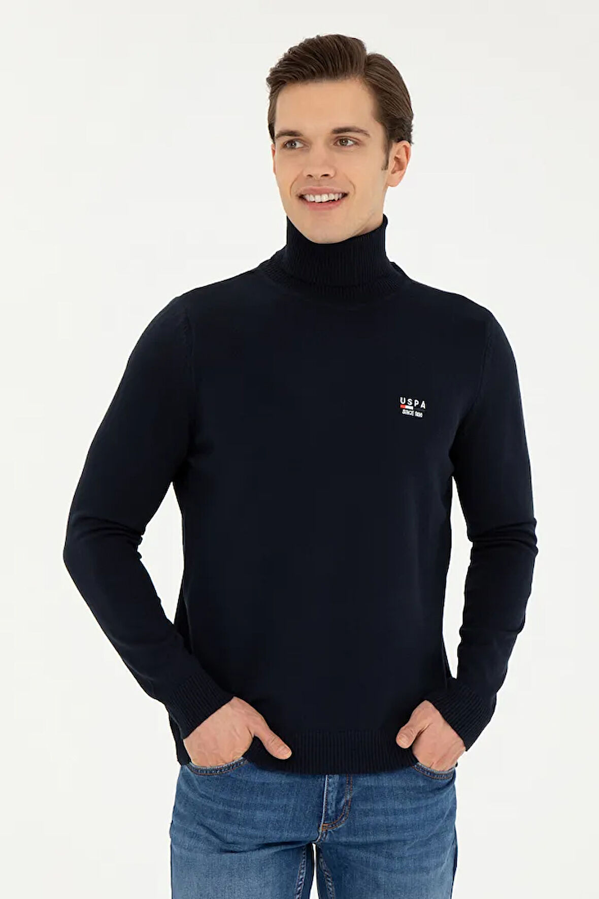 Erkek Lacivert Basic Kazak 50256266-VR033