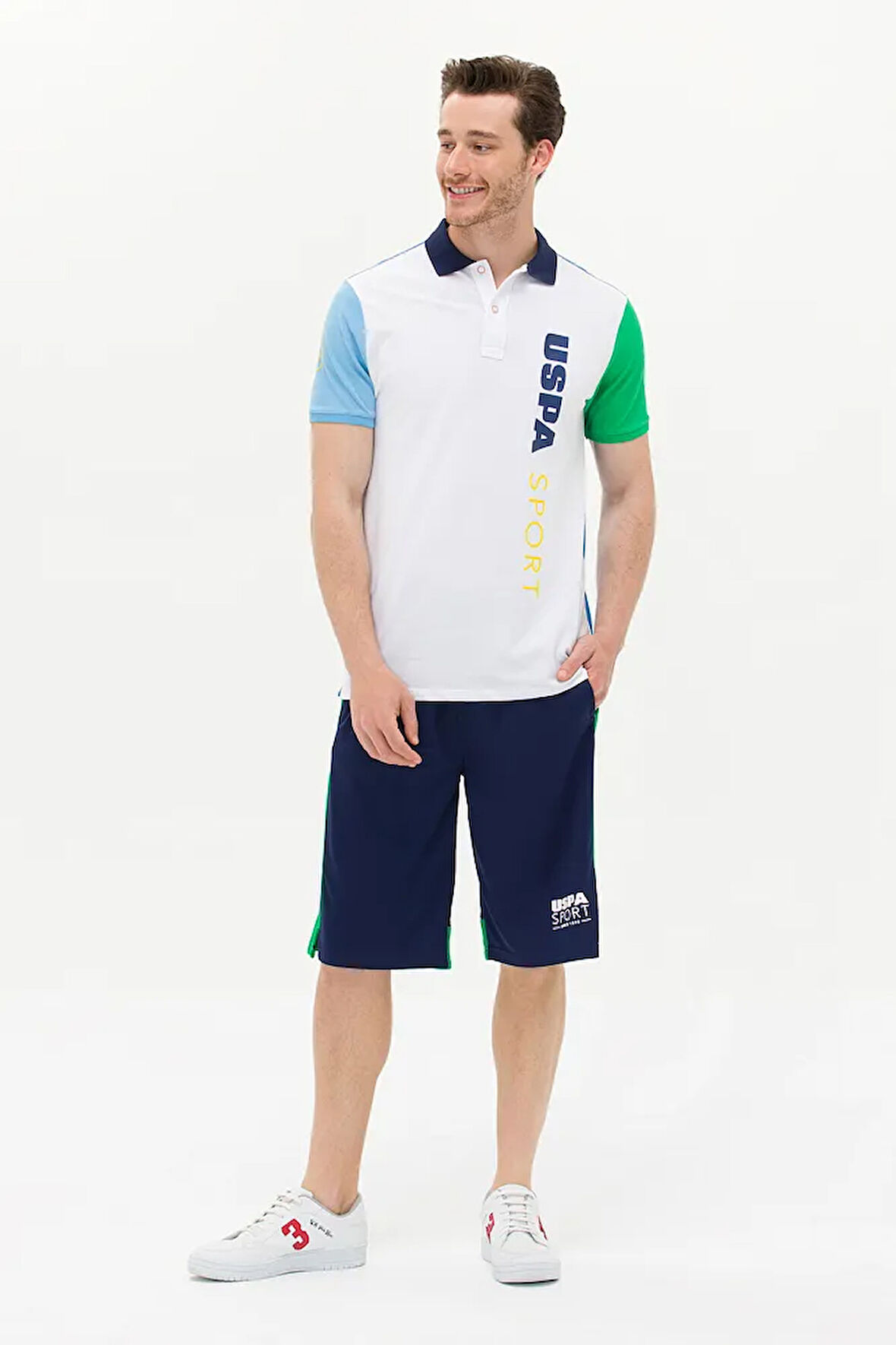 Erkek Lacivert Örme Şort 50263572-VR033