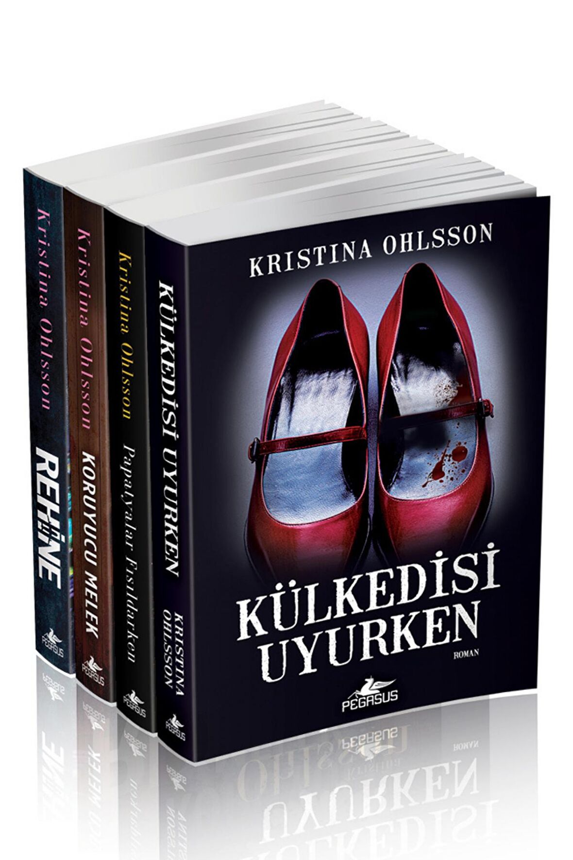 Fredrika Bergman & Alex Recht Polisiye Gerilim Serisi Takım Set 4 Kitap - Kristina Ohlsson