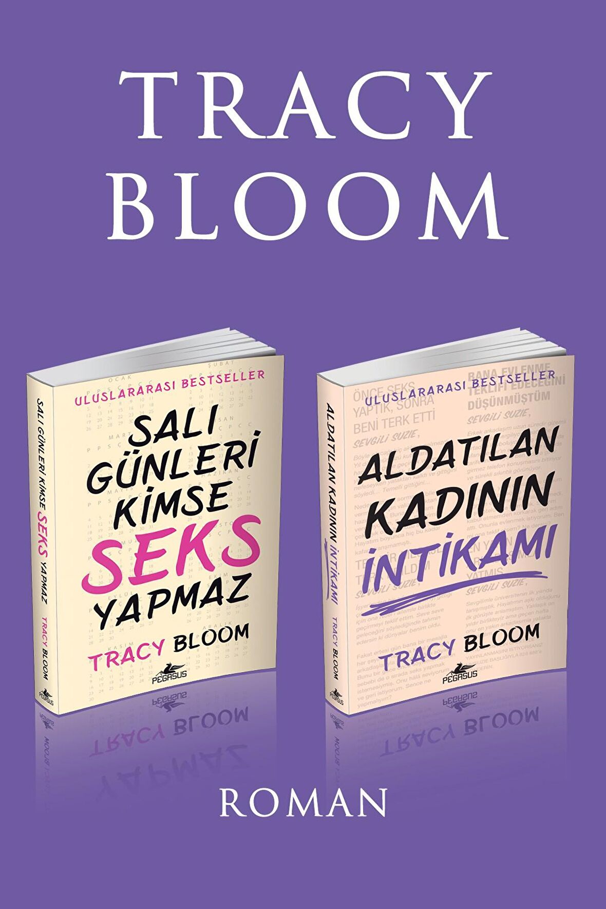 Salı Günleri Kimse Seks Yapmaz + Aldatılan Kadının İntikamı (Tracy Bloom 2 Kitap Takım Set)