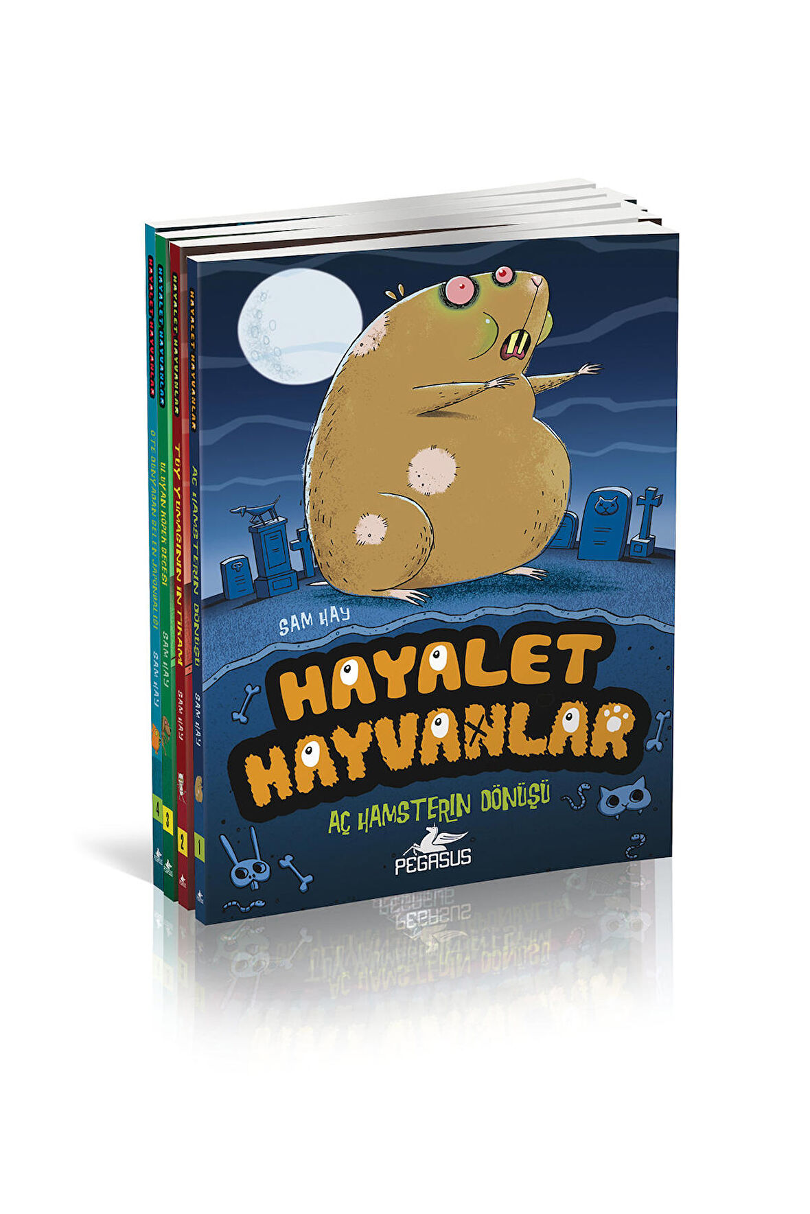 Hayalet Hayvanlar Serisi Takım Set (4 Kitap) - Sam Hay