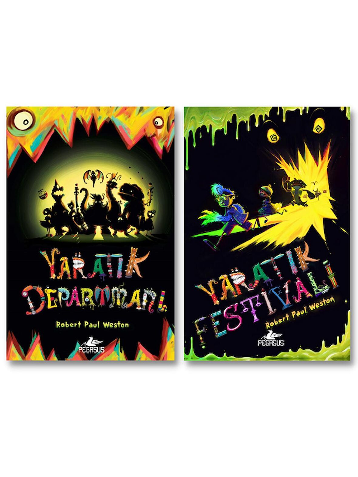 Yaratık Departmanı Serisi 2 Kitap Set Ciltli - Robert Paul Weston