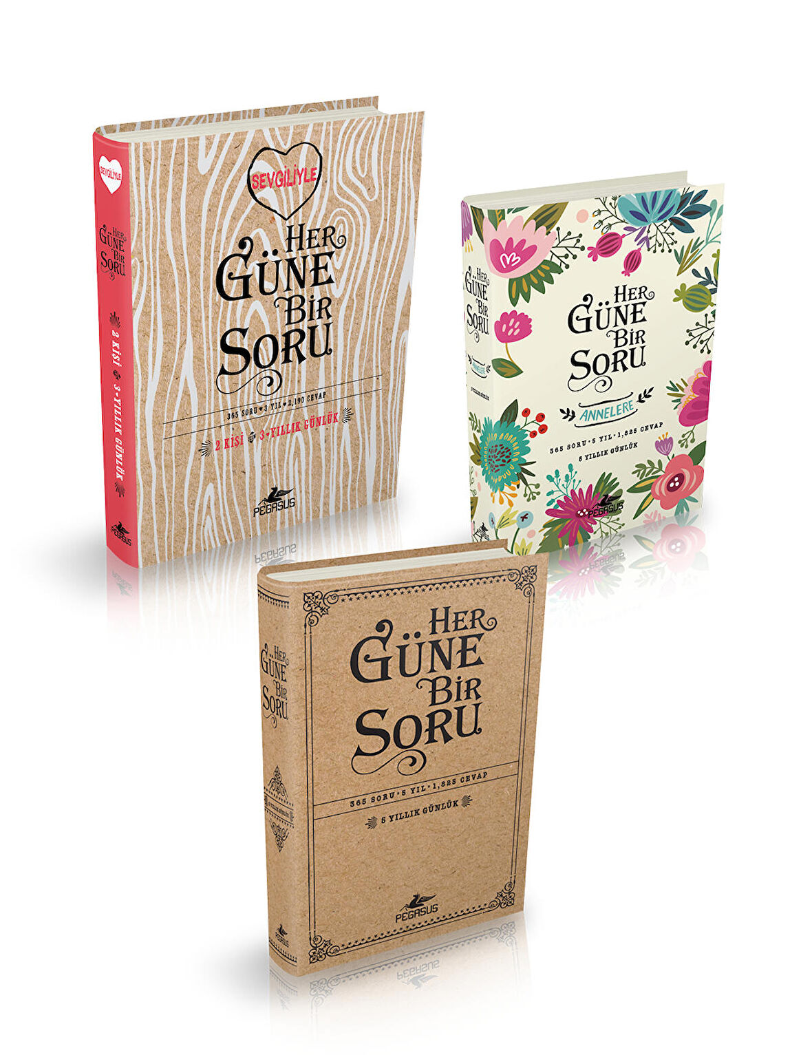 Her Güne Bir Soru Serisi Takım Set (3 Kitap) – Potter Style