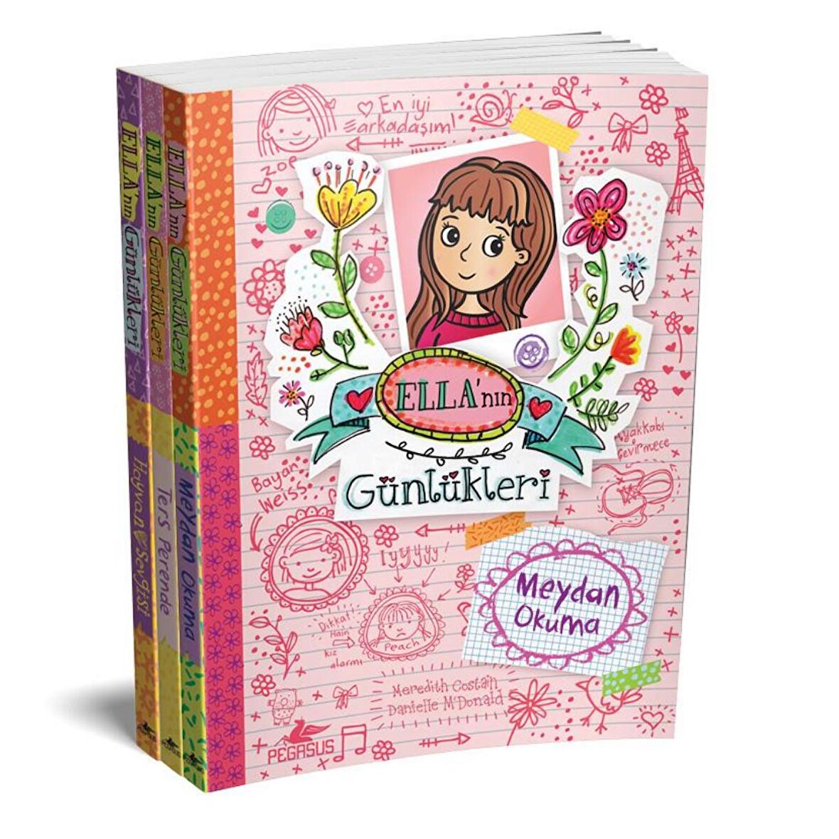 Ella’nın Günlükleri Serisi Takım Set (3 Kitap) - Meredith Costain