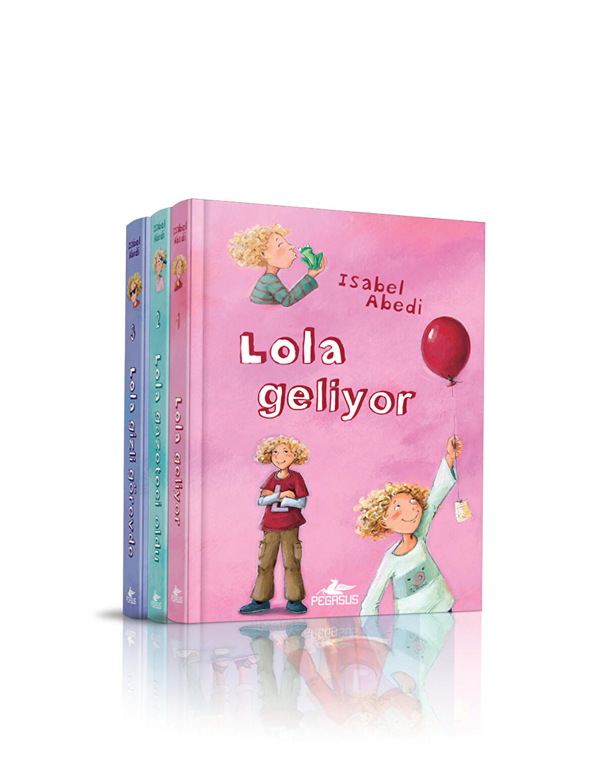 Lola Serisi Takım Set (Ciltli 3 Kitap) - Isabel Abedi