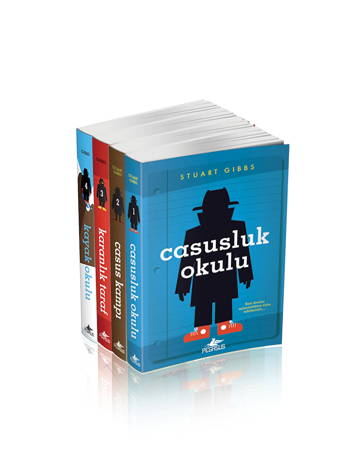 Casusluk Okulu Serisi Takım Set 4 Kitap - Stuart Gibbs