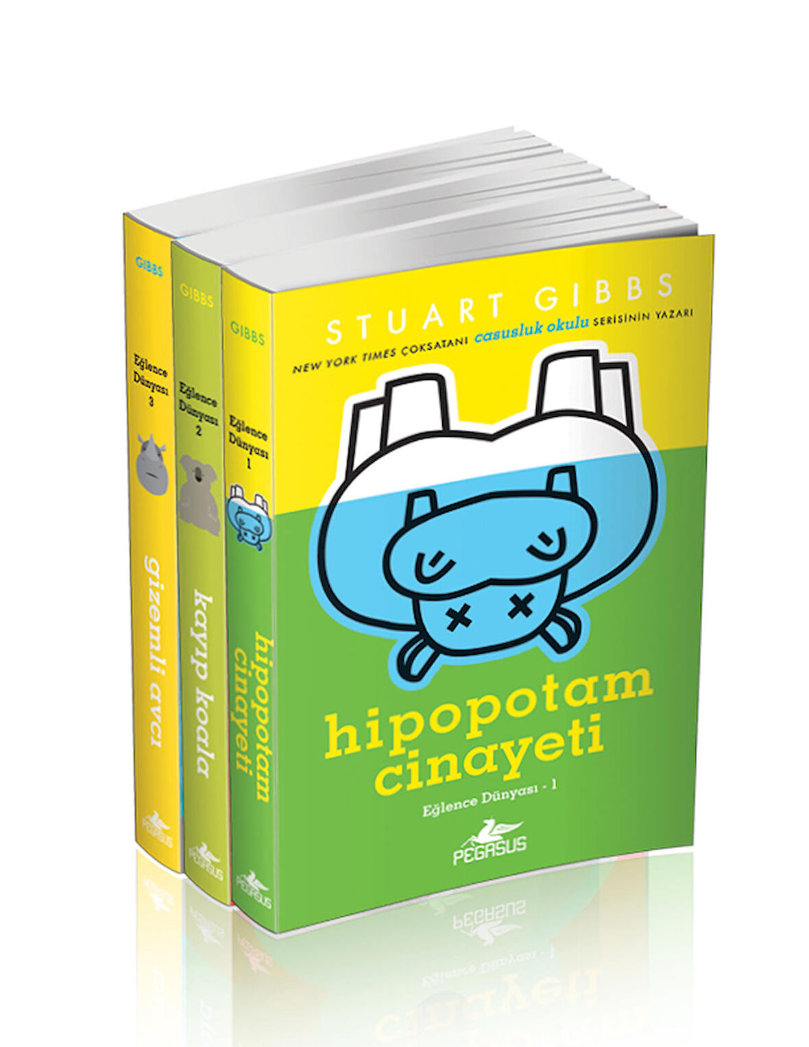 Eğlence Dünyası Serisi Takım Set 3 Kitap - Stuart Gibbs