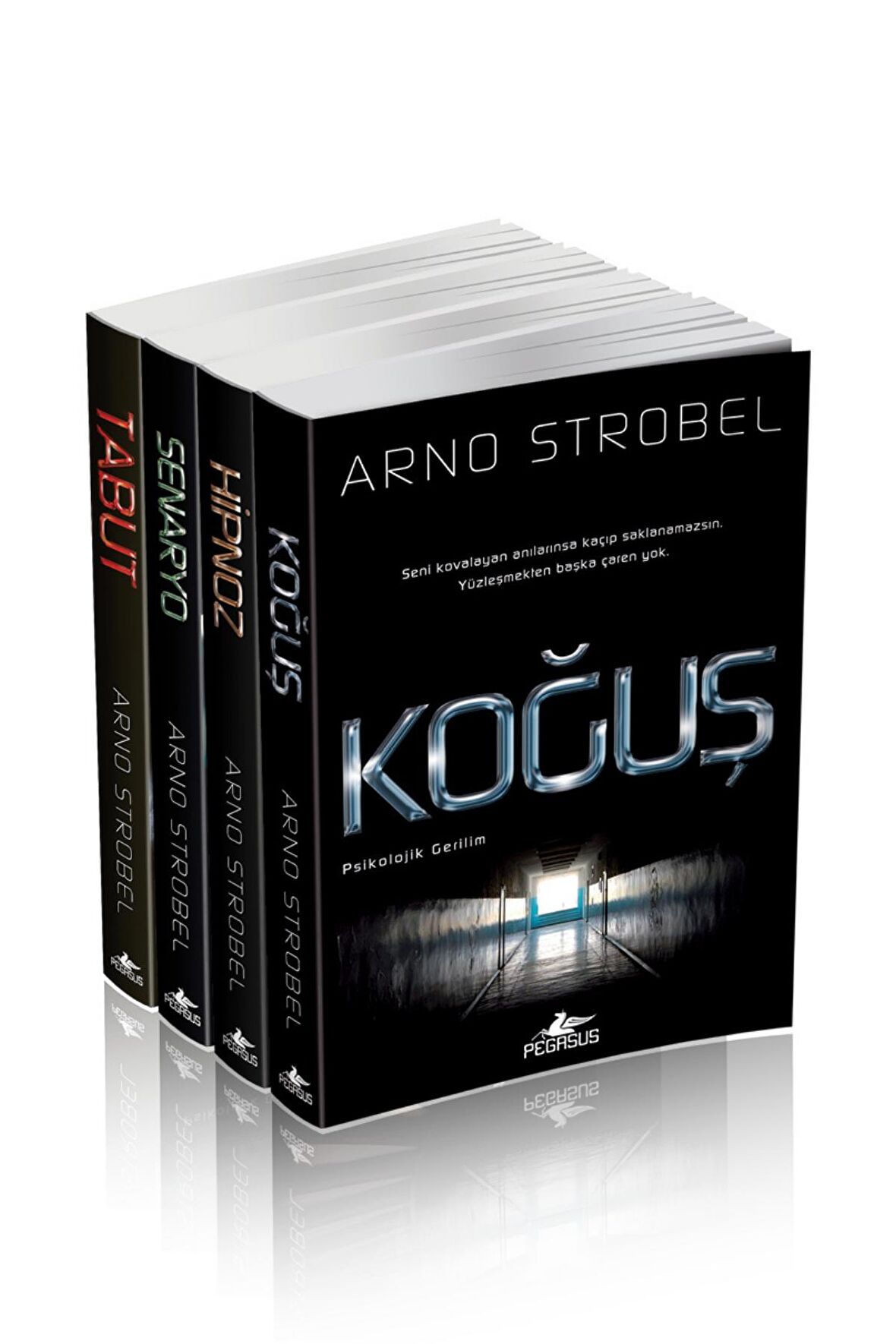 Arno Strobel Psikolojik Gerilim Koleksiyonu 4 Kitap Set