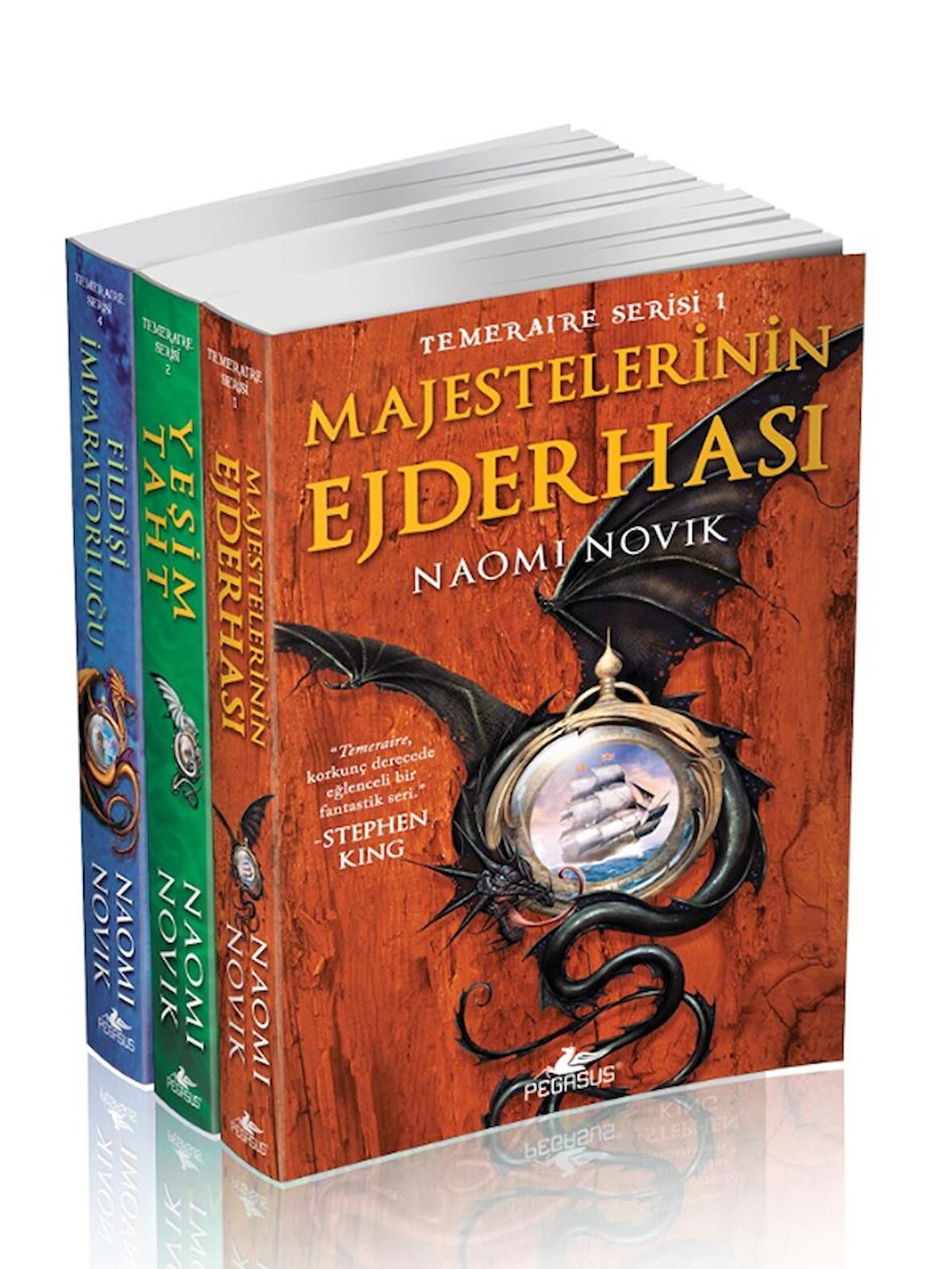 Temeraire Serisi Takım Set (3 Kitap)