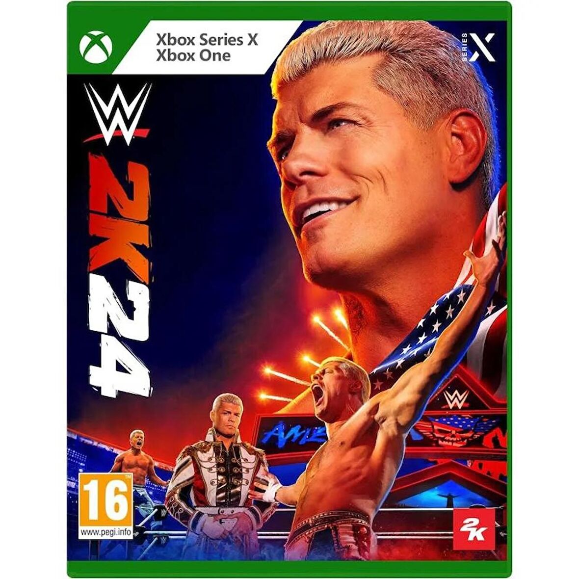 WWE 2K24 Xbox Series / Xbox One Standard Edition Smack Down 2024 W2k24 Take 2