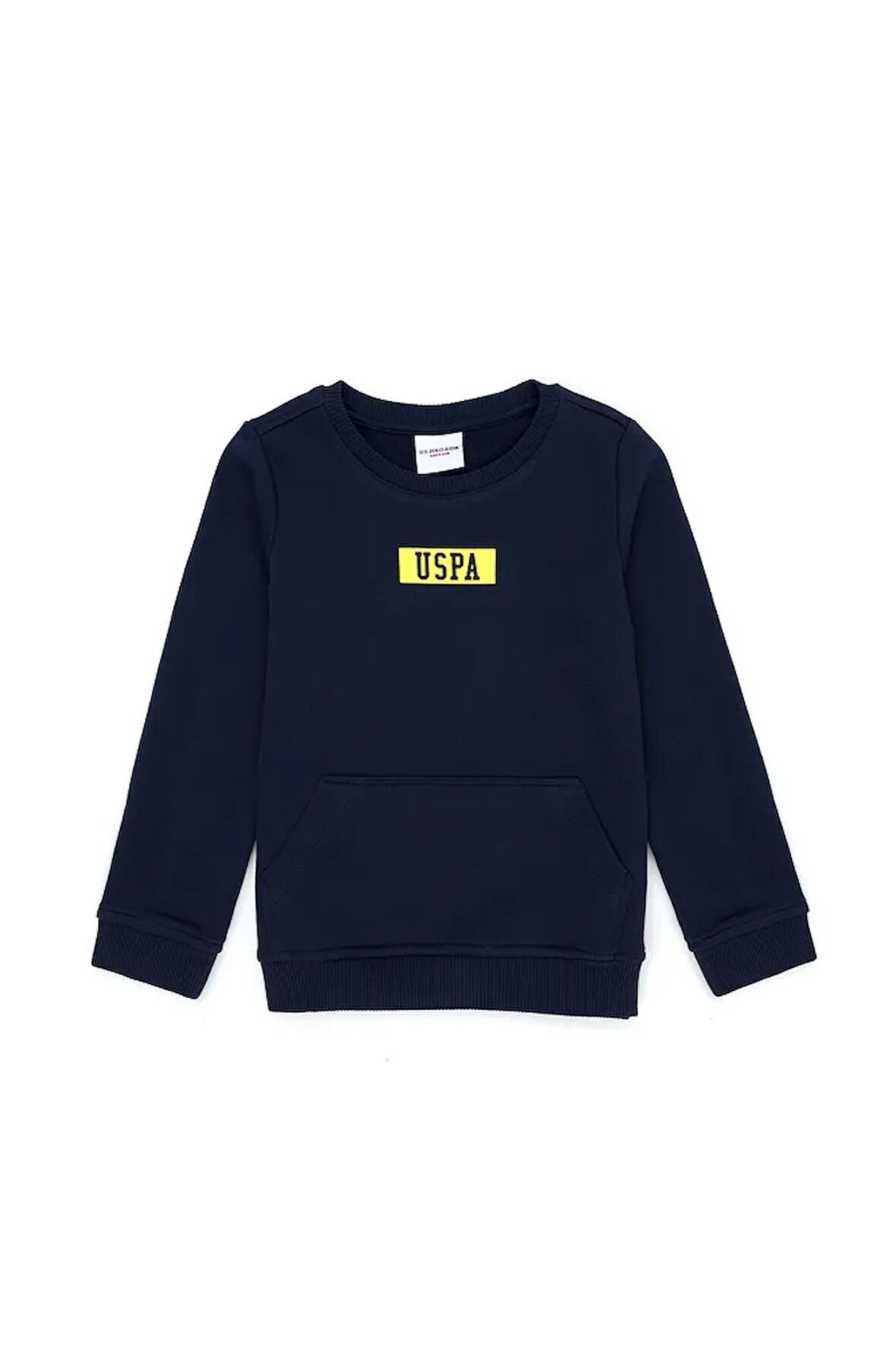 Erkek Çocuk Lacivert Basic Bisiklet Yaka Sweatshirt 50274408-VR033