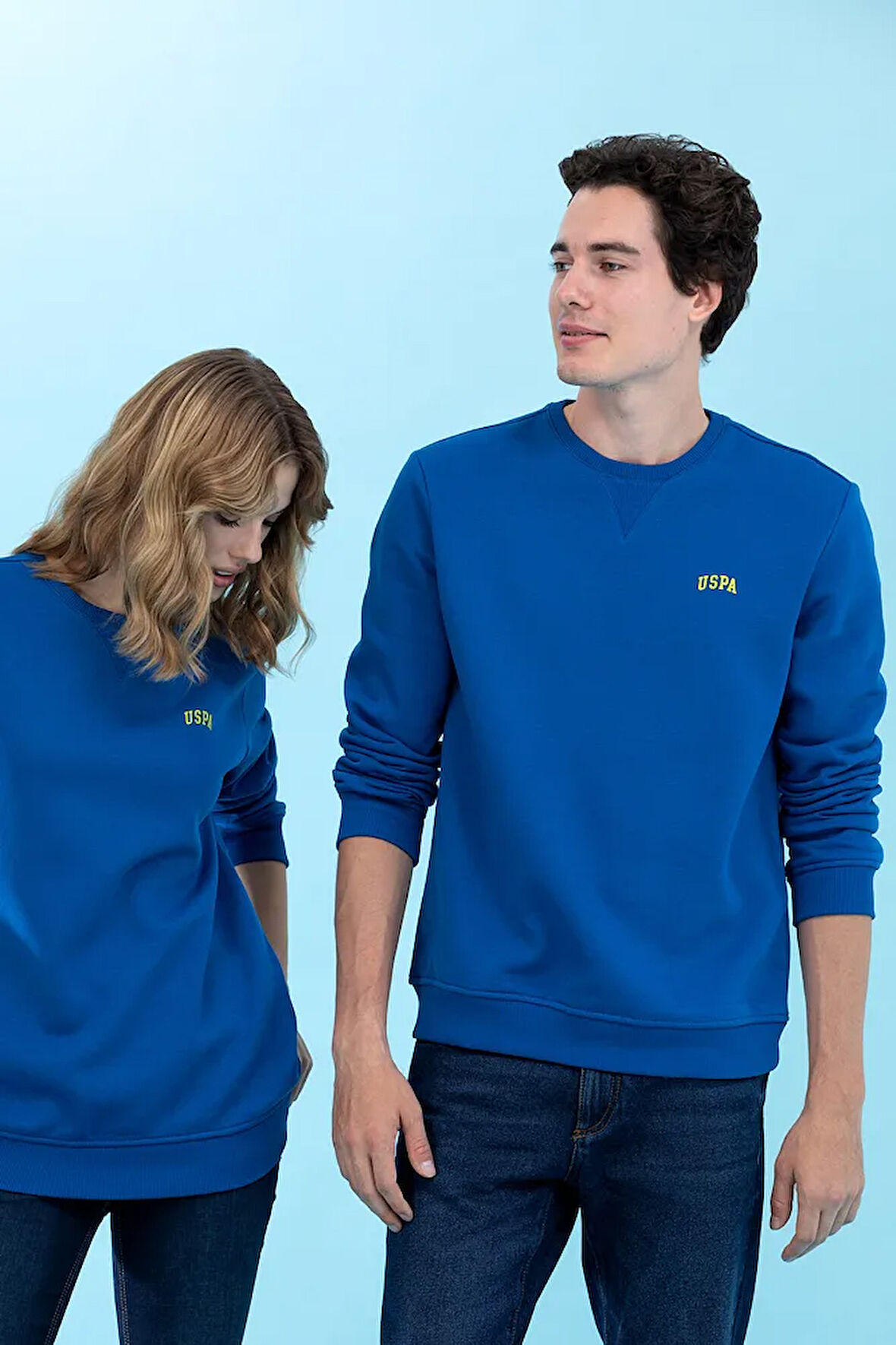 Saks Bisiklet Yaka Basic Sweatshirt 50276089-VR045