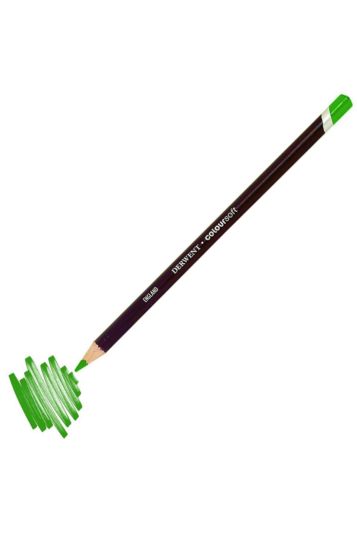 C440 Light Green Derwent Coloursoft Kuru Boya Kalemi