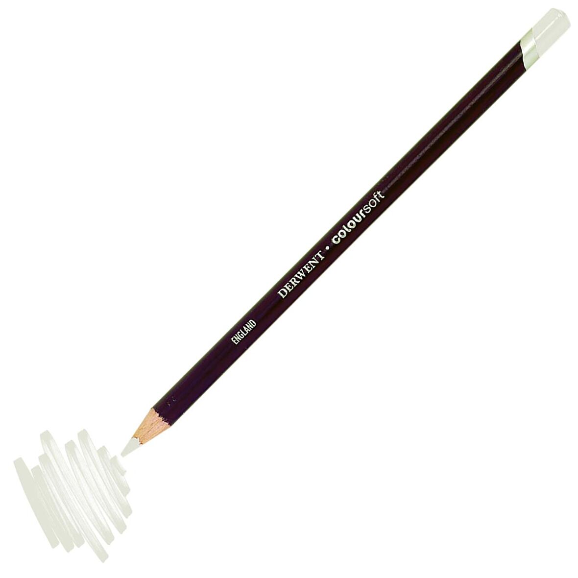 C720 Beyaz White Derwent Coloursoft Kuru Boya Kalemi