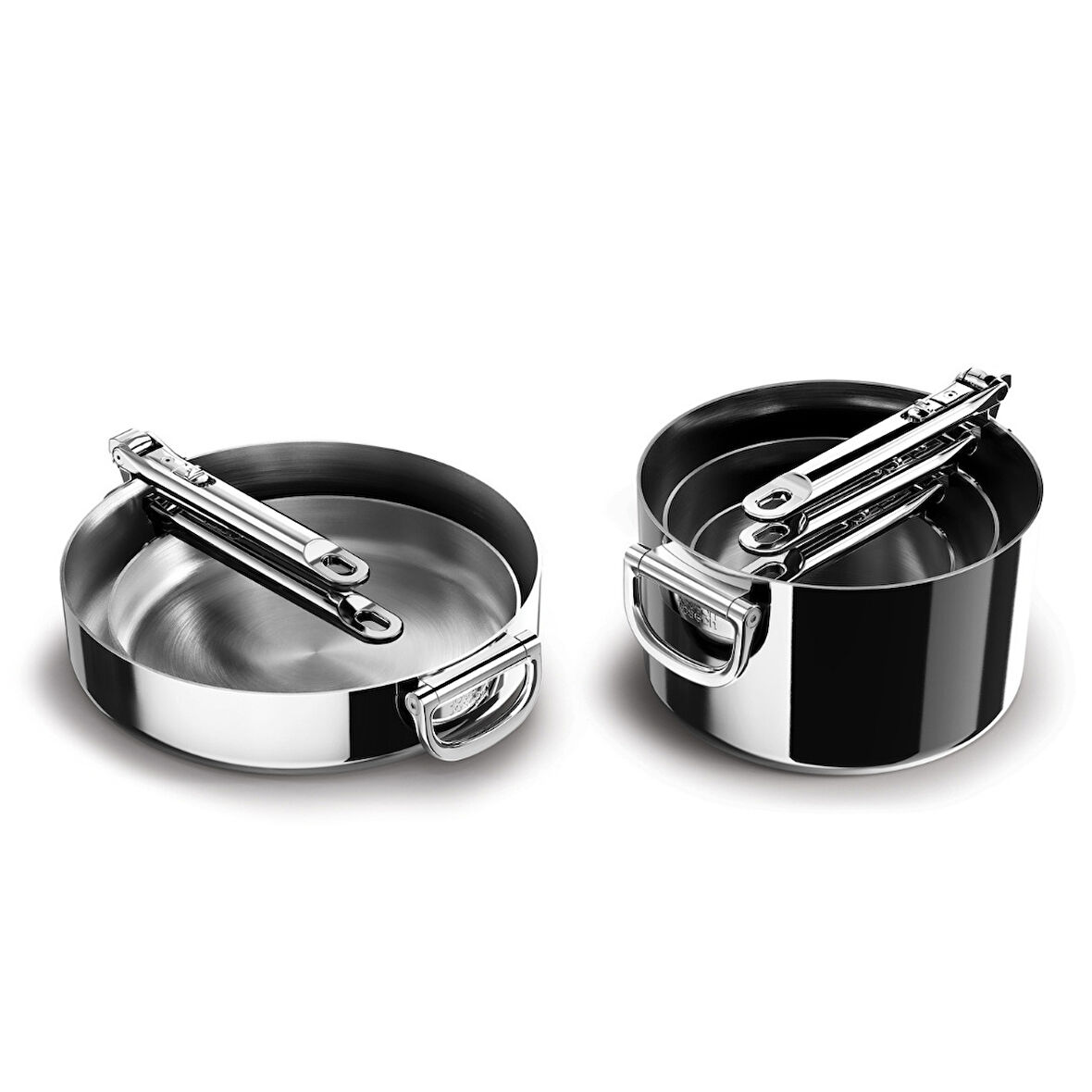 Joseph Joseph Space 3 Katmanlı Paslanmaz Çelik 12 Parça Tencere Tava Seti