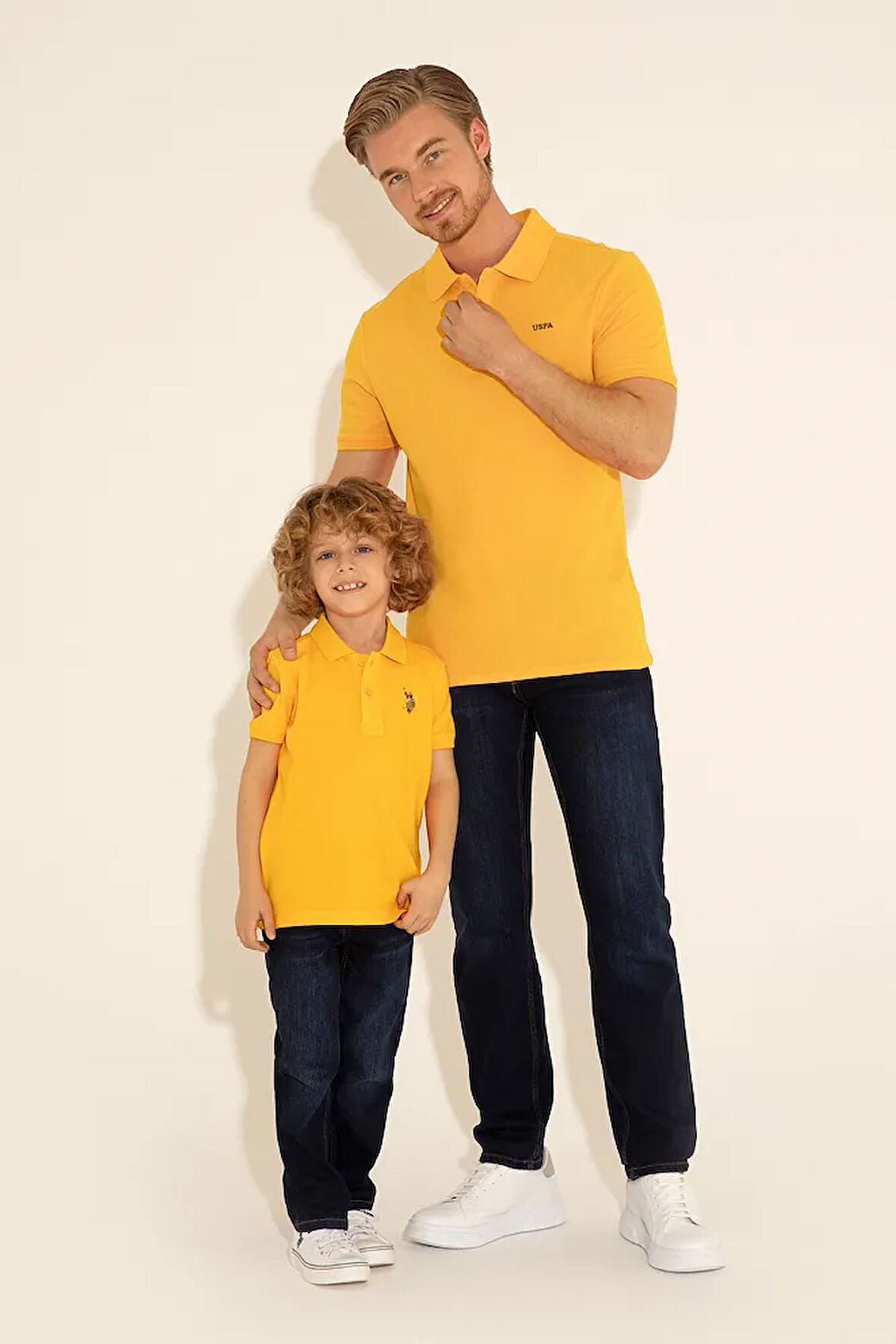 Erkek Çocuk Turuncu Basic Polo Yaka Tişört 50284814-VR051