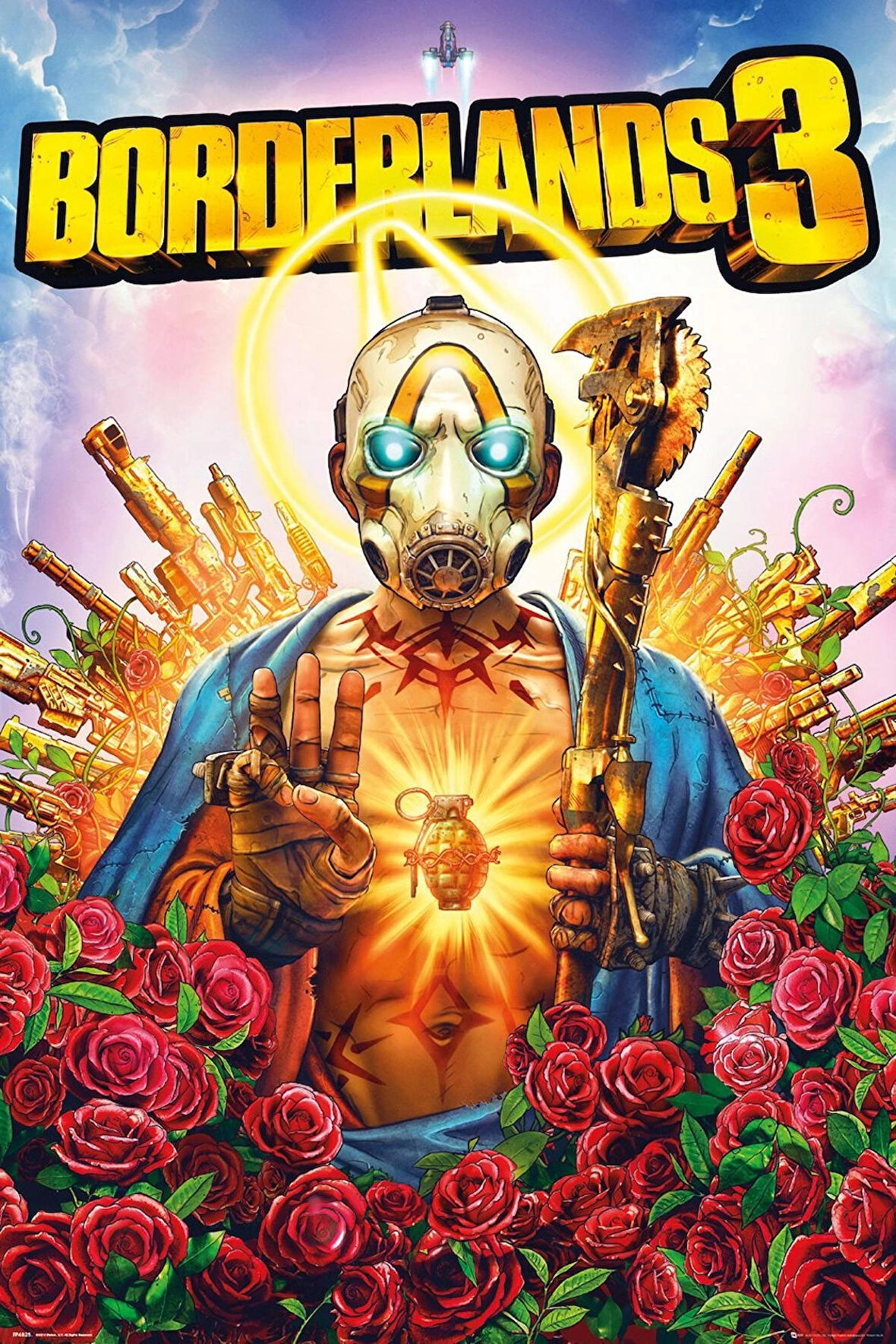 BORDERLANDS3 GAME OVER MAXI POSTER (İTHAL)