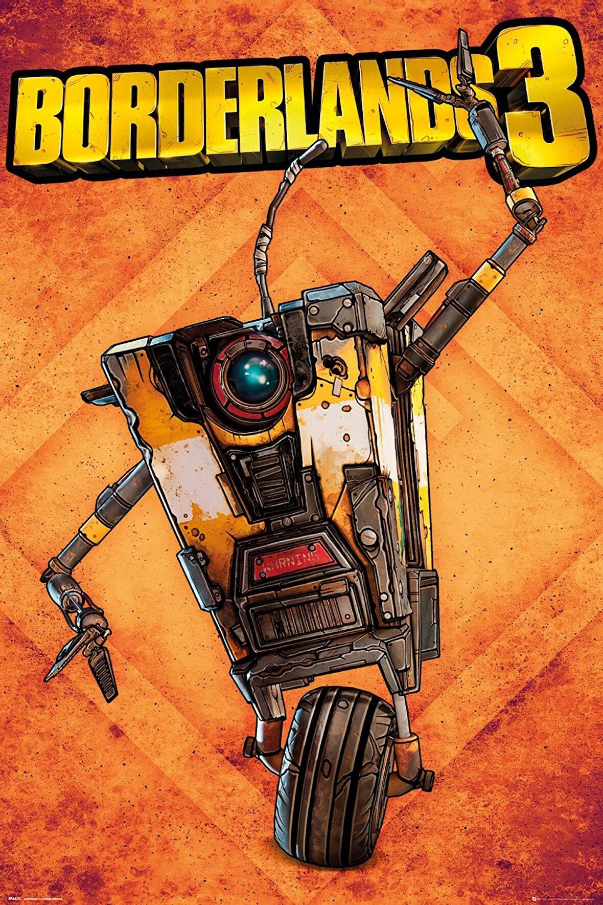 BORDERLANDS3 CLAPTRAP  MAXI POSTER (İTHAL)