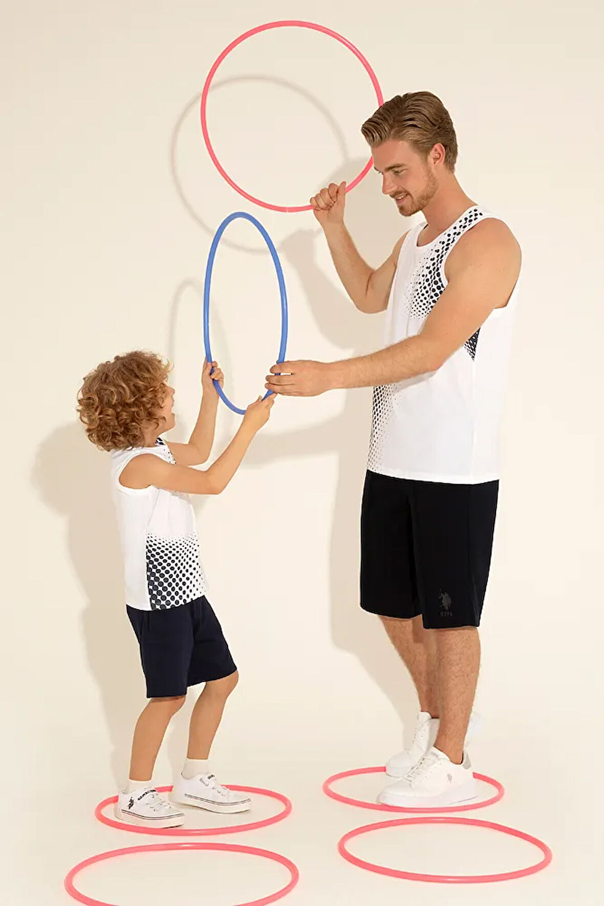 Erkek Lacivert Örme Şort 50289284-VR033