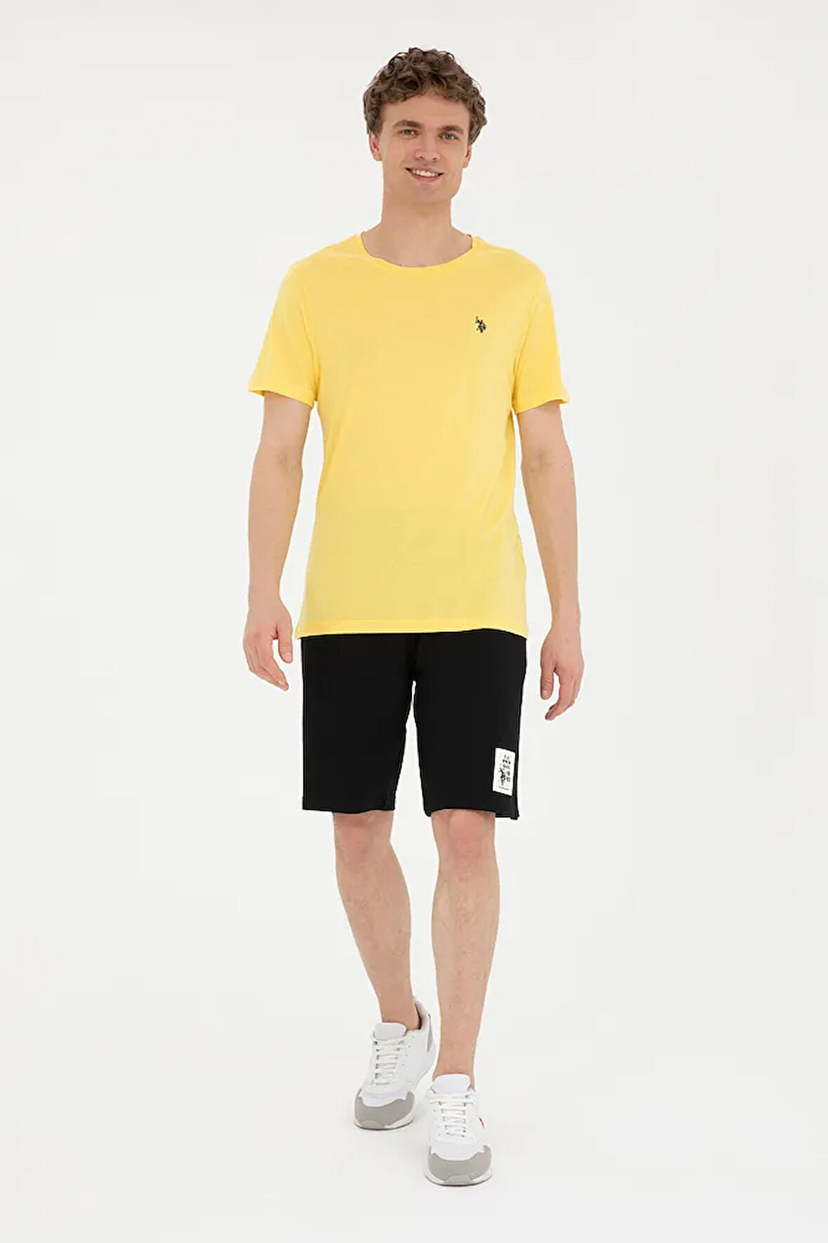 Erkek Siyah Örme Şort 50289285-VR046