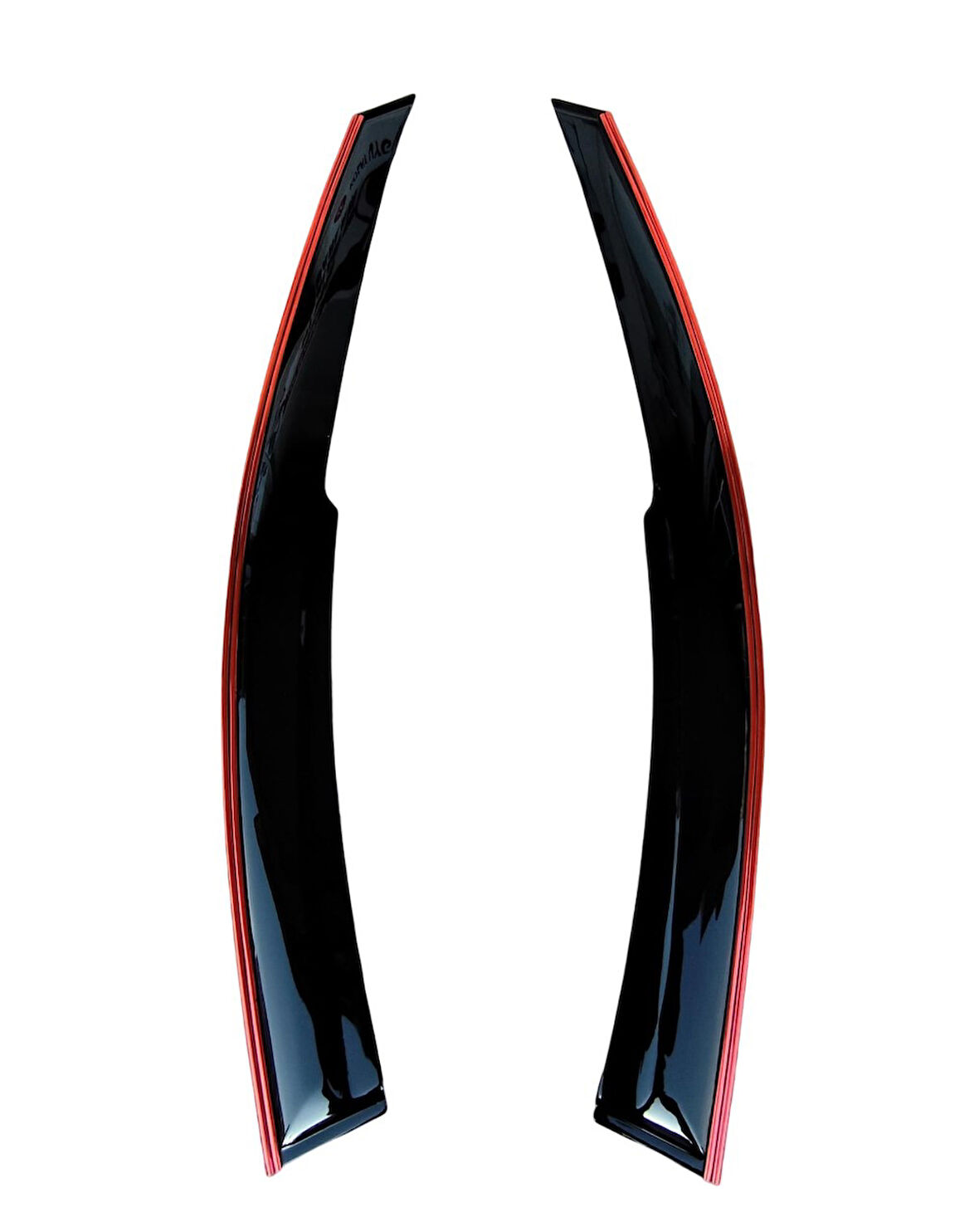 Toyota Proace City Çift Sıra Kırmızı Kromlu Cam Rüzgarlığı 2019 ve Sonrası