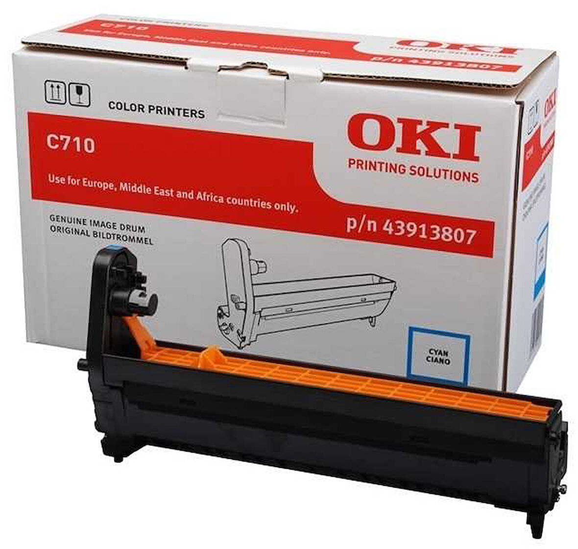 Oki C710 (43913807) Mavi Orjinal Drum Ünitesi