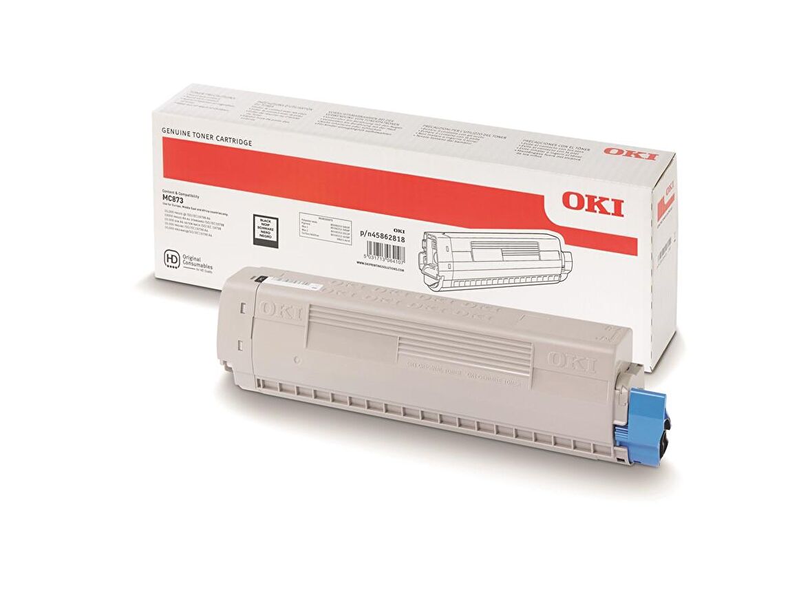 OKI 45862818 SİYAH TONER-K MC873 MC883 15.000 SAYFA