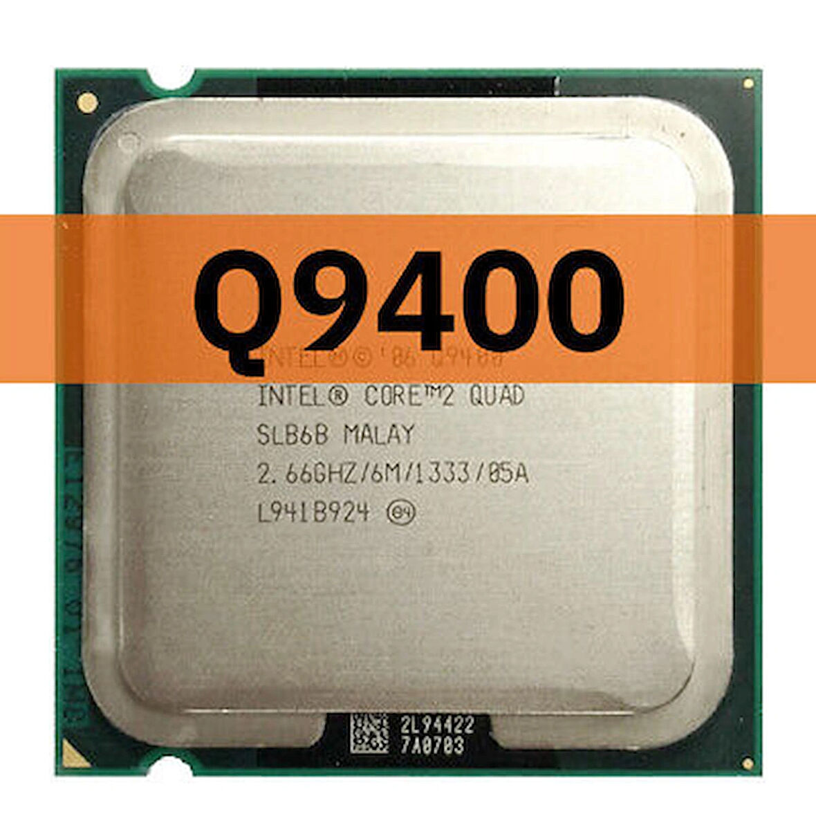 Intel Core 2 Quad Q9400 2.66 GHz LGA775 6 MB Cache 95 W İşlemci Fansız Tray İşlemci