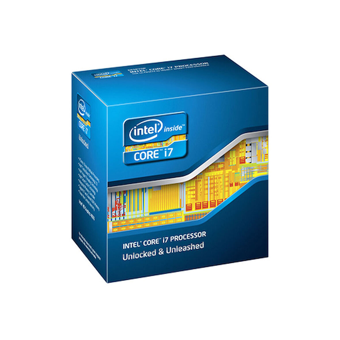 INTEL Core i7 3770K Quad Core 3.50 GHz 8MB 1155P Kutusuz Turbo VGA 