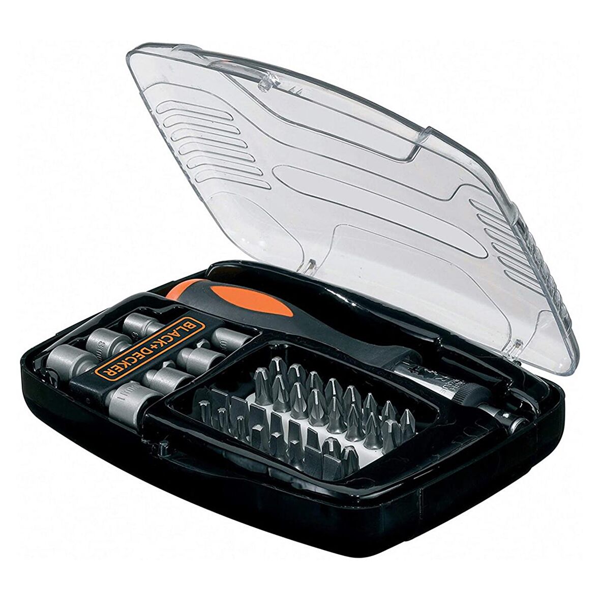 Black+Decker 40 Parça Cırcırlı Tornavida Set - A7062-Xj