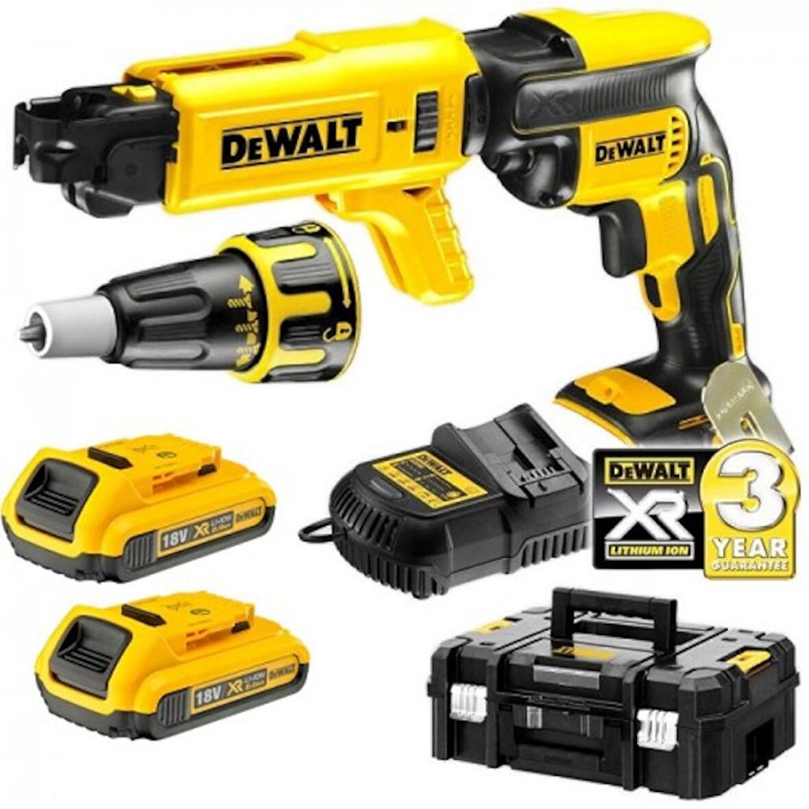 Dewalt DCF620D2K 2 Ah Çift Akülü Vidalama Makinesi