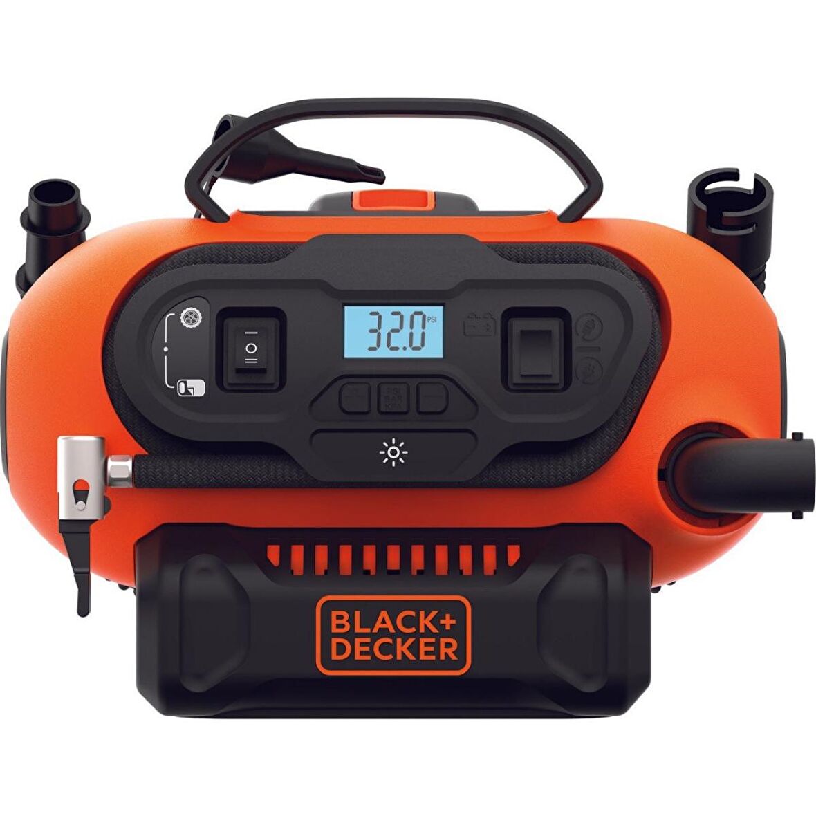 BDCINF18N-QS 12Volt/220Volt/18Volt Li-Ion 160PSI Şarjlı Hava Kompresörü