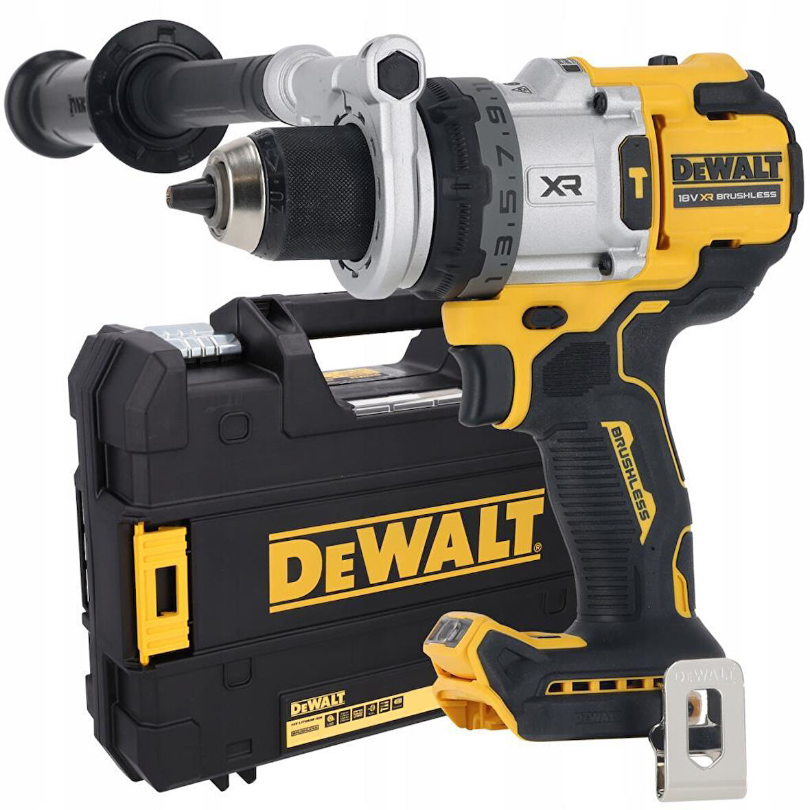 Dewalt Akülü Kömürsüz Darbeli Matkap 169Nm (Akü Hariç) DCD1007NT-XJ 