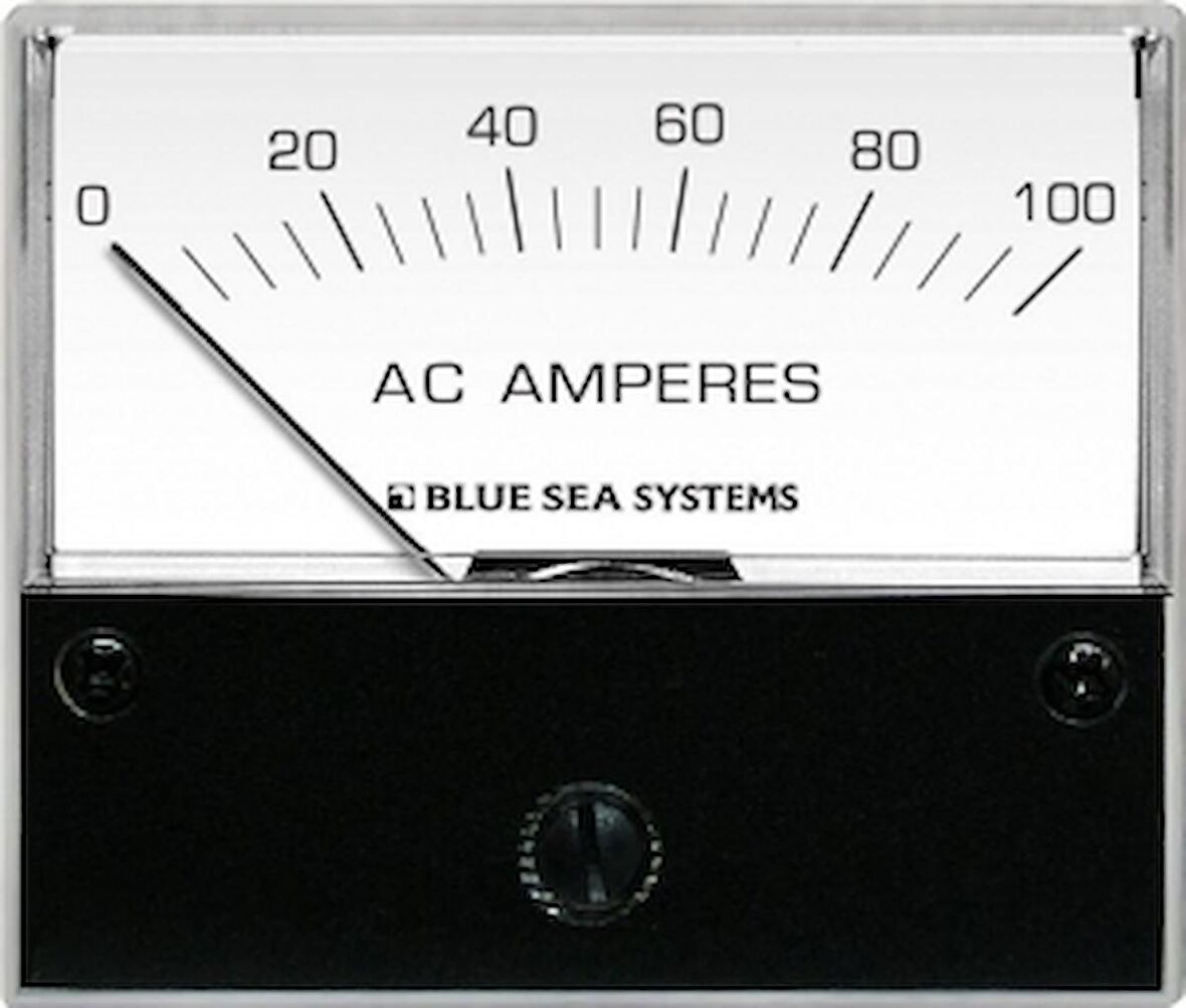 AC Ampermetre 0-100 A 60x71 mm