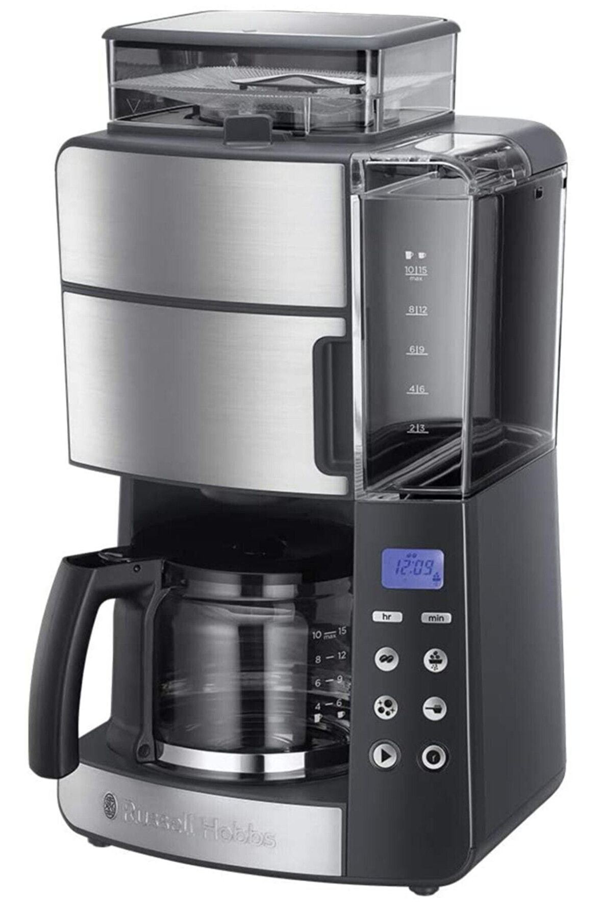 Russell Hobbs 25610-56 Grind & Brew Glass Carafe Coffee Make