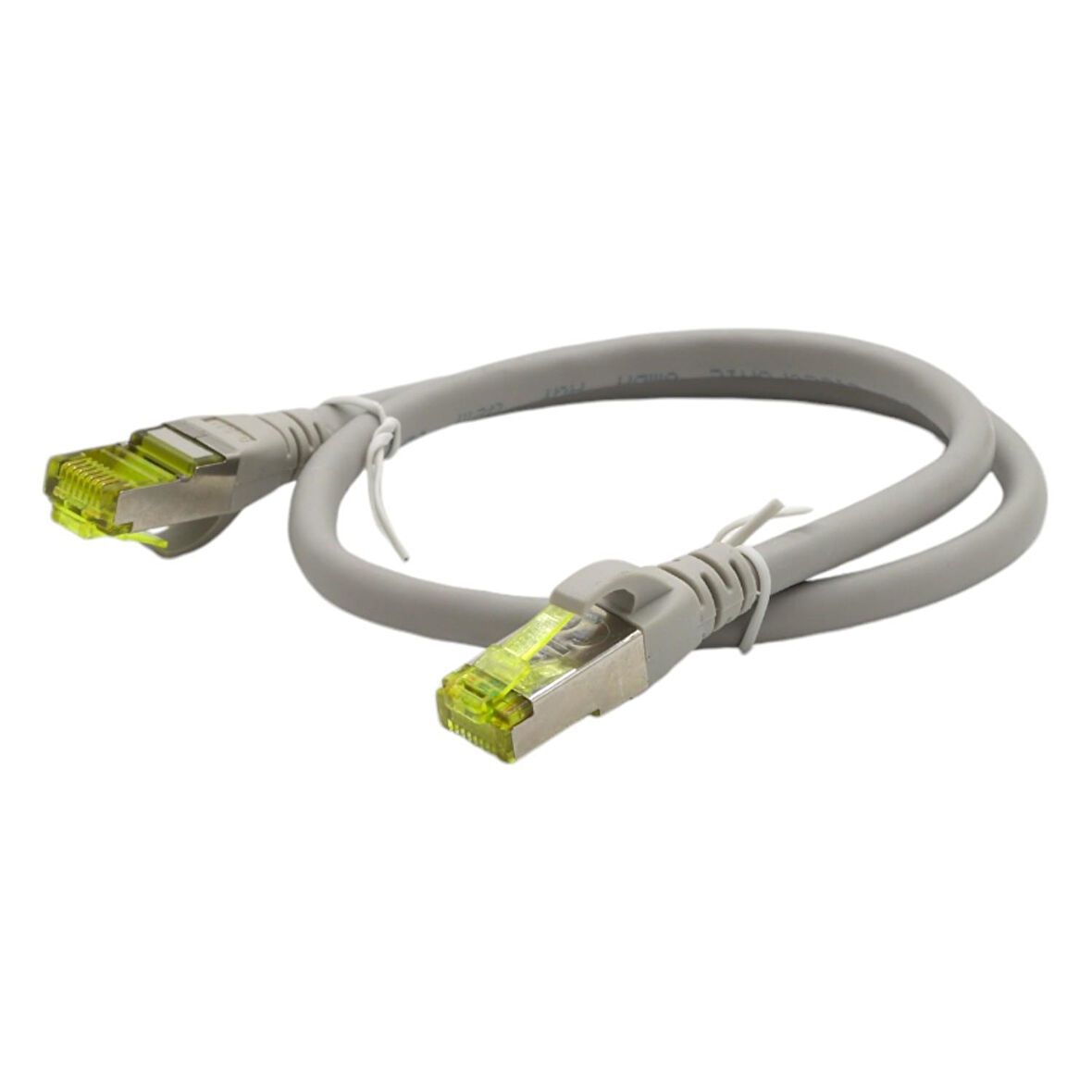 DIGITUS CAT6A S-FTP PATCH CORD 0,50 MT GREY (10'LU PAKET)