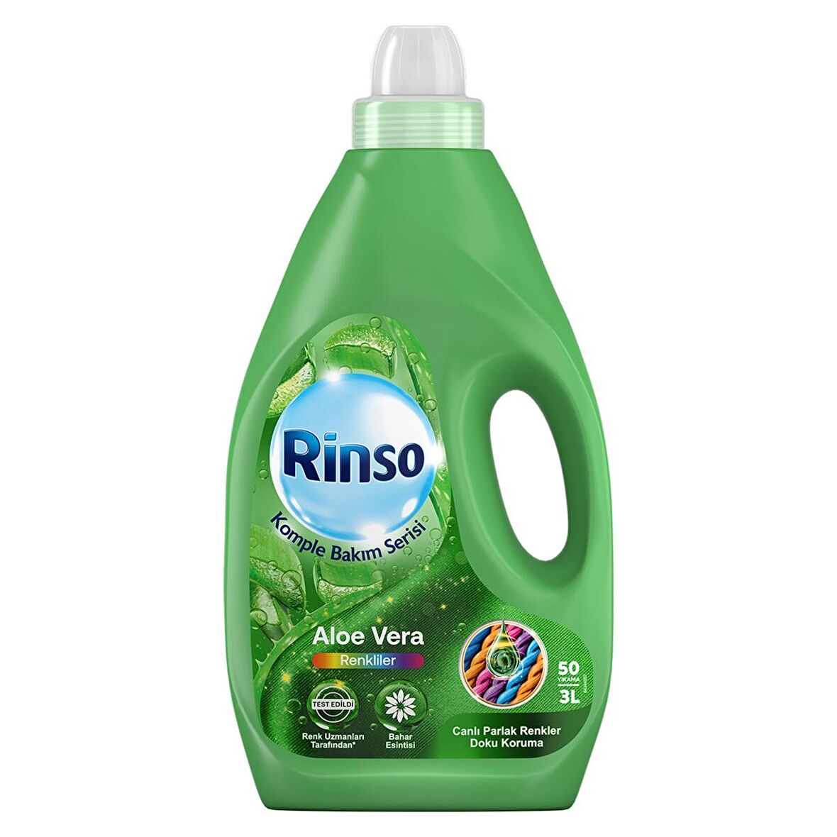 Rinso Aloe Vera Renkliler için Sıvı Deterjan 50 Yıkama 3 lt