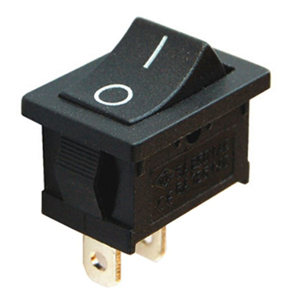 IC-124 MİNİ IŞIKSIZ YAYLI ANAHTAR OFF-ON 2P (5042)