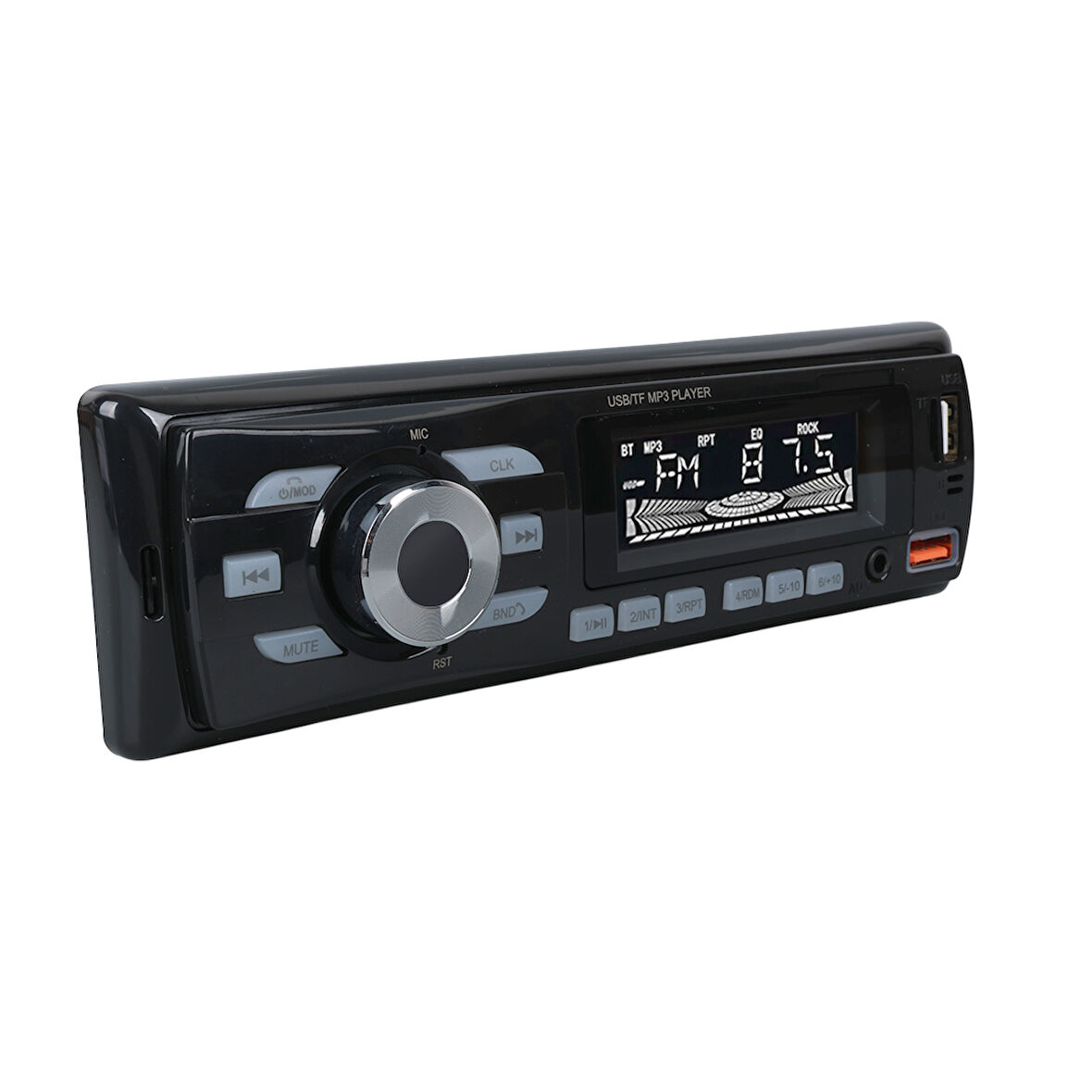 ÇİFT USB/SD/FM/AUX/BLUETOOTH KUMANDALI OTO TEYP 4X60 WATT CS-930 (5042)
