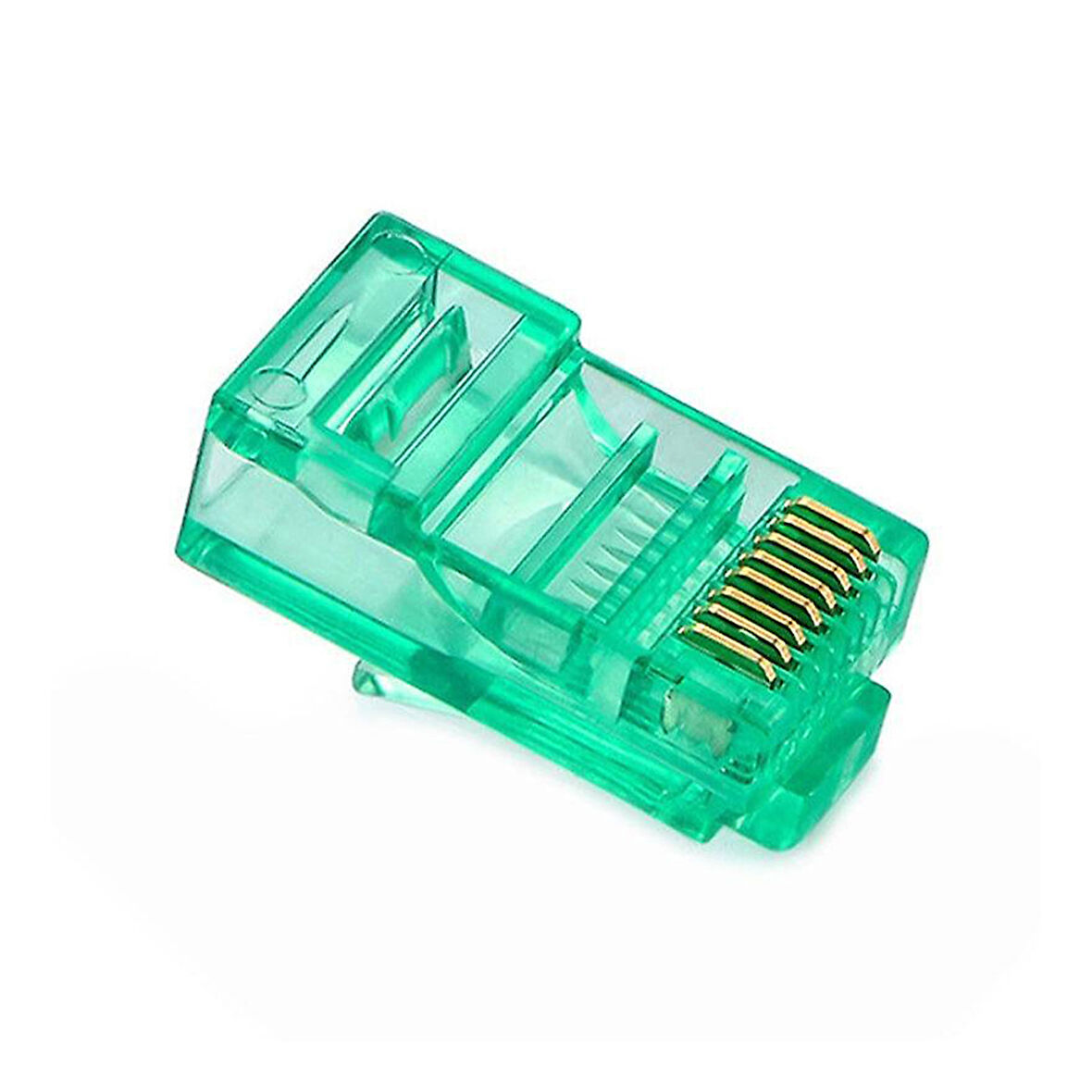 RJ45 CAT6 8P/8C YEŞİL SOKET (100LÜ PAKET) (5042)
