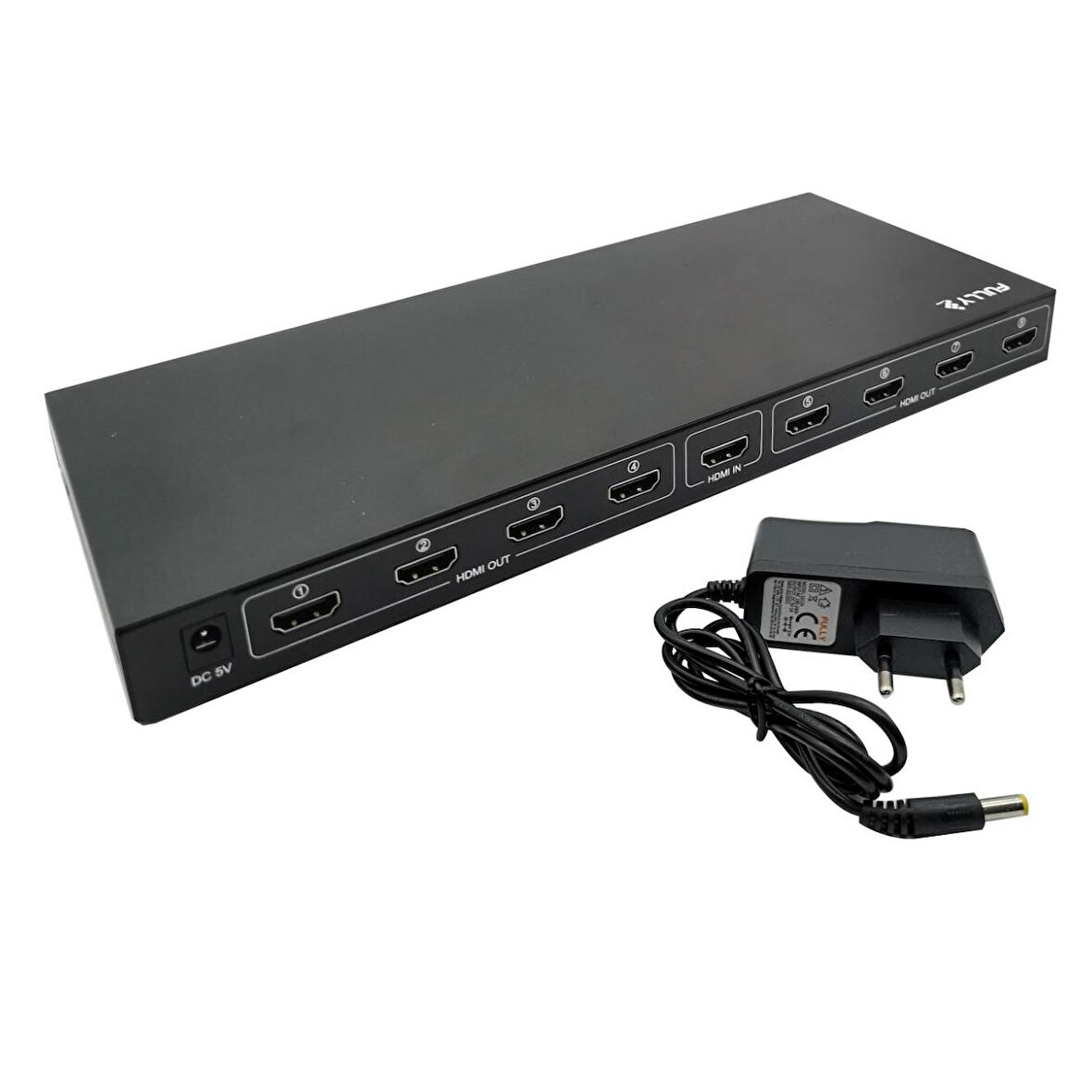 FULLY G-538J 8 PORT HDMI SPLITTER DAĞITICI (5042)