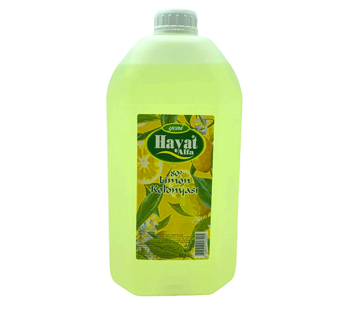 HAYAT 5LT LİMON KOLONYA BİDON (5042)