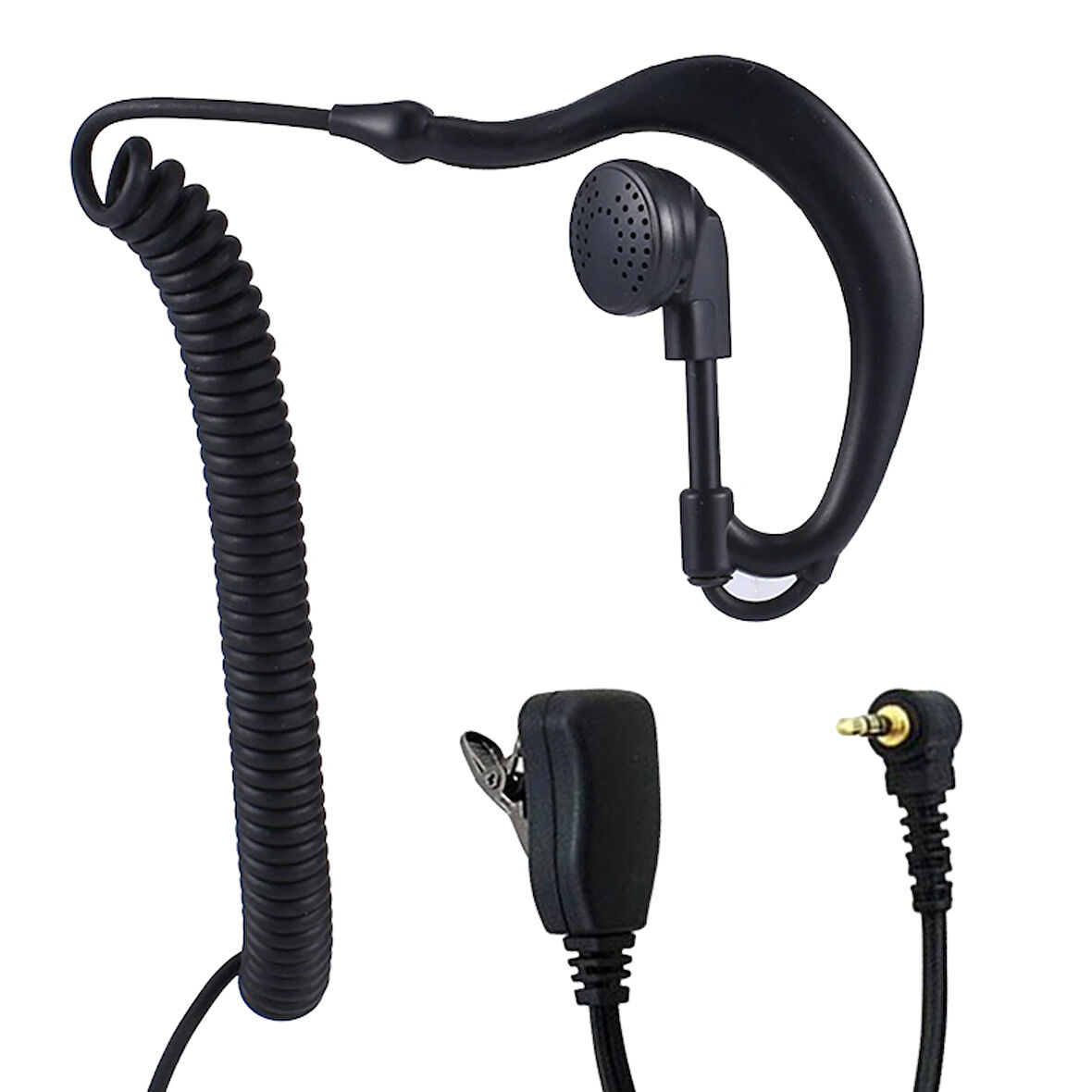 ASELSAN JD-EHM50 EAR HOOK KULAKLIK ARKALIKLI ASELSAN COBRA/MT-655C/MT-690/PM-865/PM-665 (EL TELSİZ) (5042)
