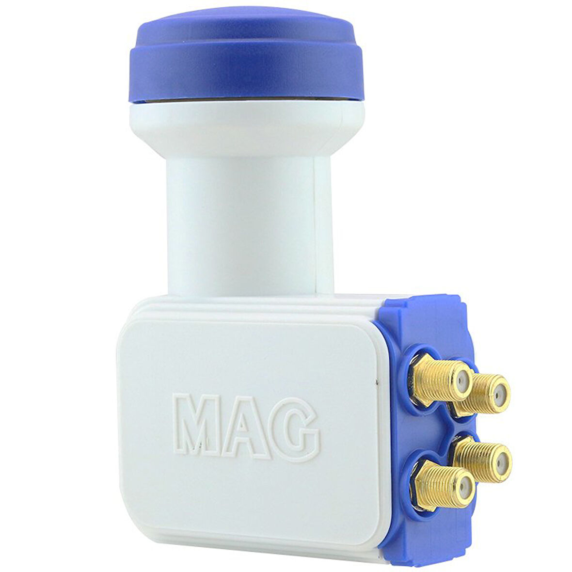 MAG DÖRTLÜ QUAD LNB ALTIN UÇLU NEC CHİP 0.1DB (5042)